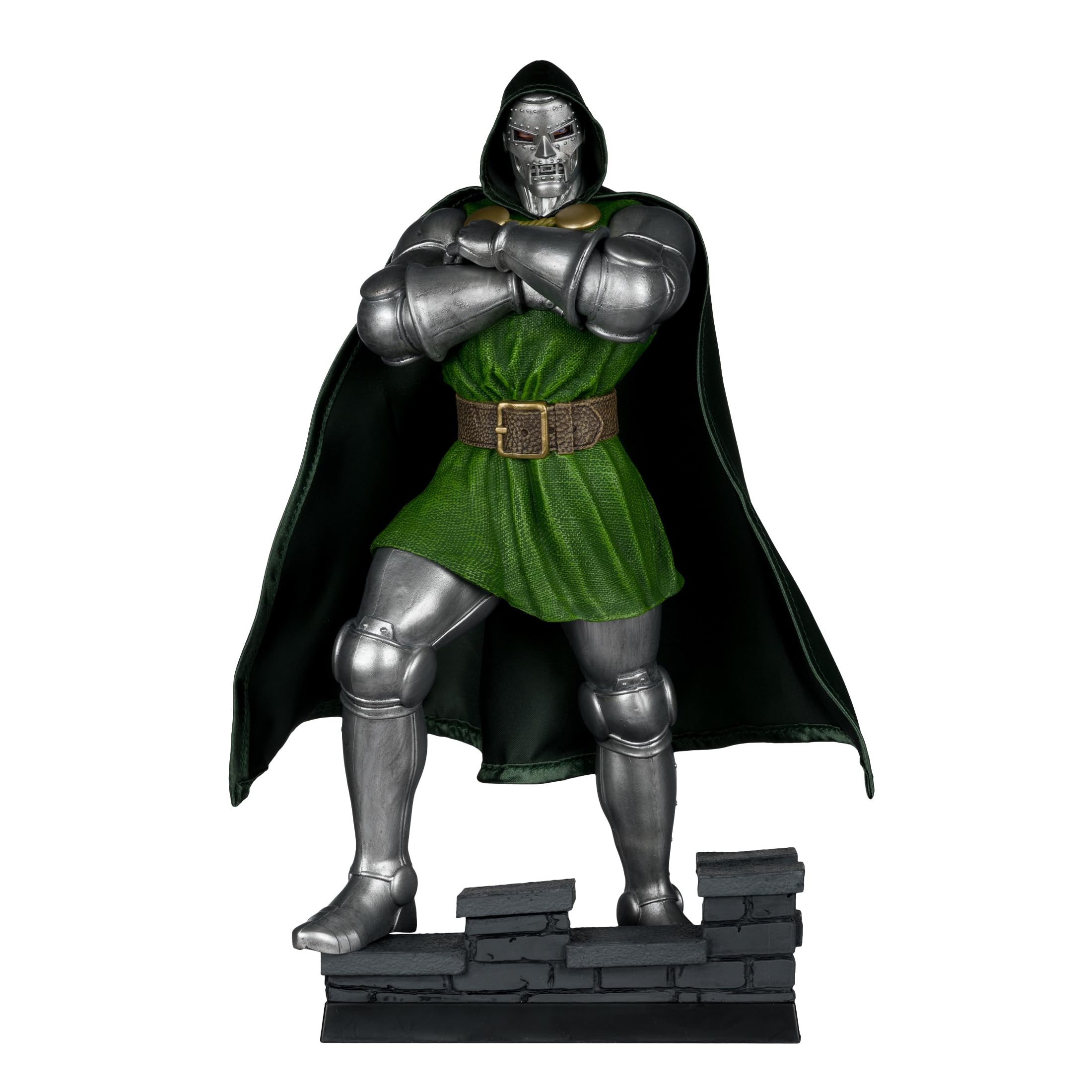 McFarlane Marvel Doctor Doom 1:6 Scale Collectible Figure - 11" Tall | Includes Comic Reprint 1
