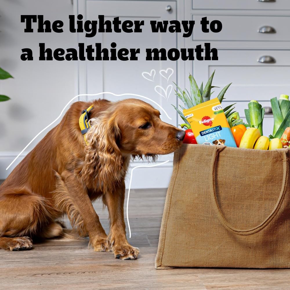 Pedigree Dentastix Light Dental Chews for Small Dogs | 35 Sticks | Low Calorie 7