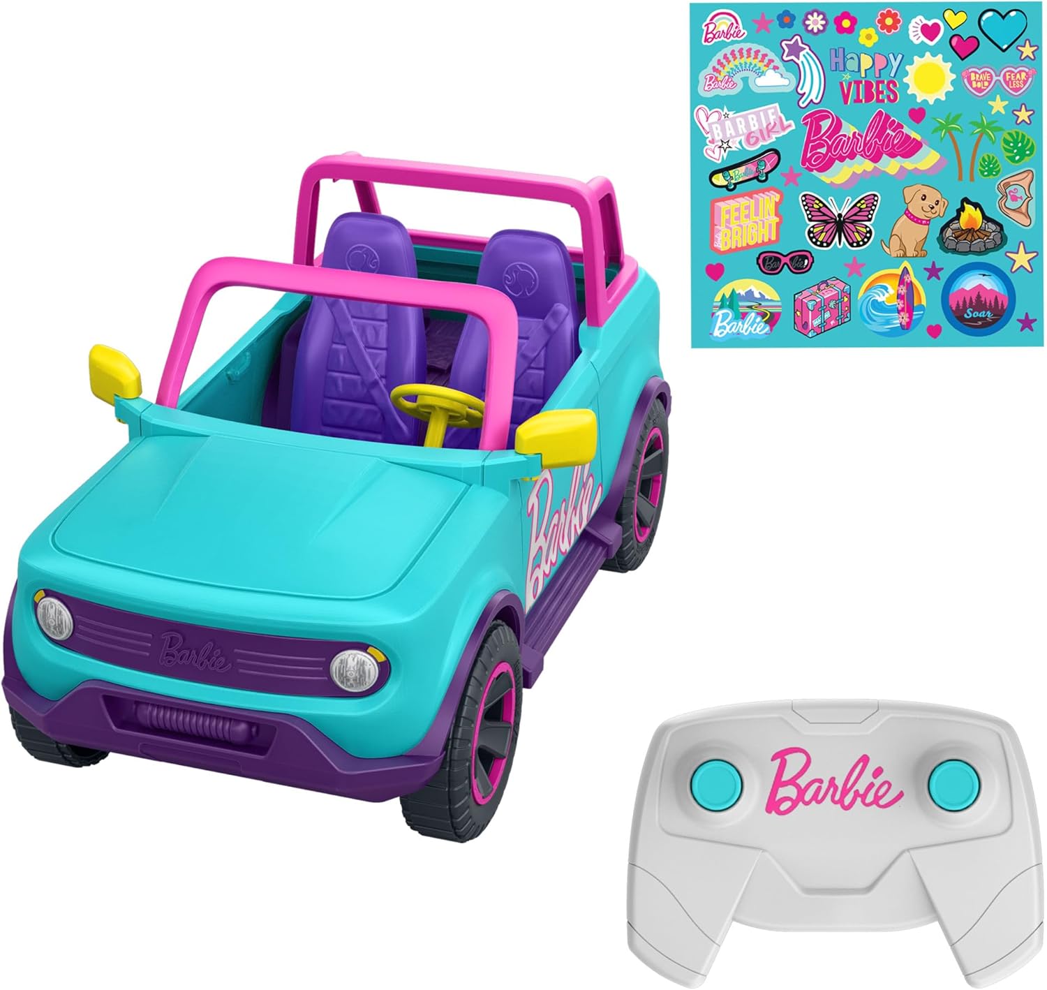 Hot Wheels RC Barbie SUV - Remote-Controlled Vehicle for 4+ Years 1