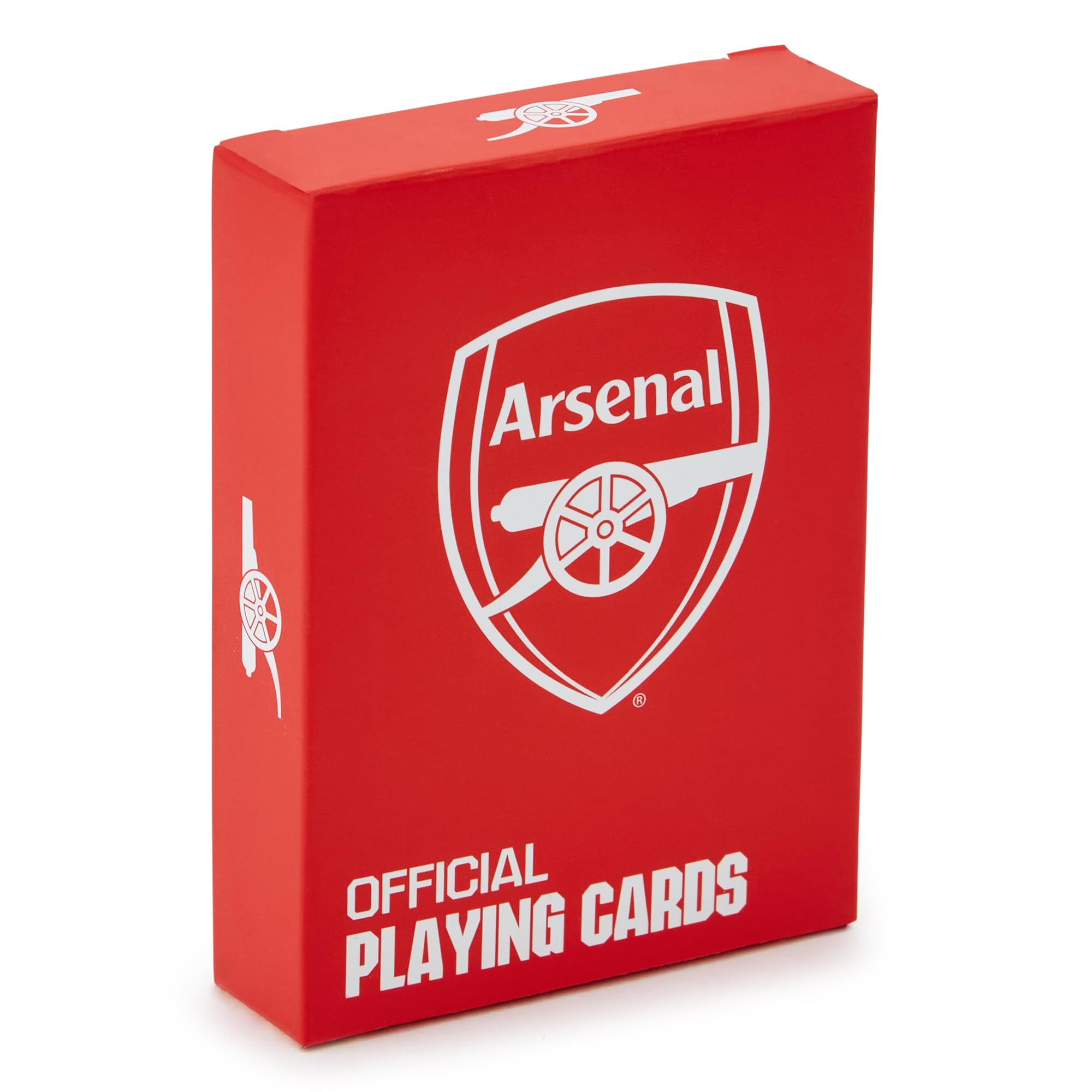 The Gift Scholars Arsenal FC Playing Cards - Officially Licensed Gooners Crest Deck | 52 Cards + 2 Jokers 6