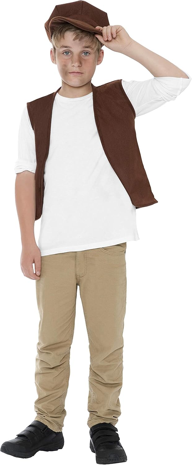 Smiffys Victorian Urchin Set - Fancy Dress Playset for Kids 1