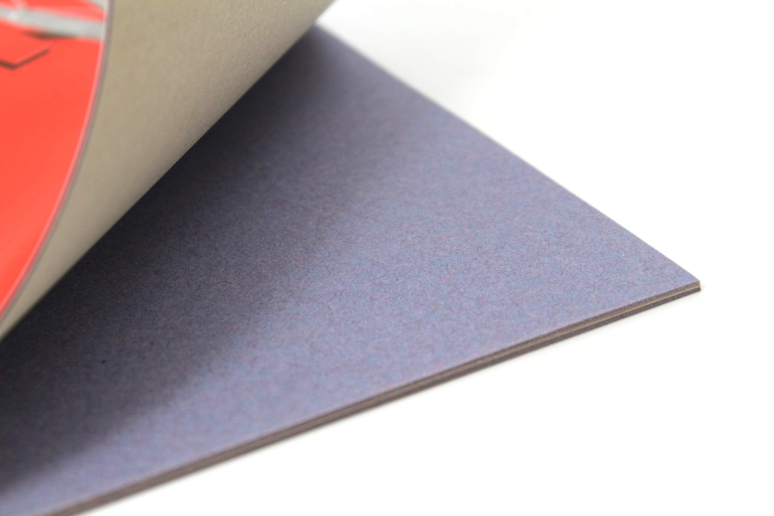 Silvine A4+ Classic Scrapbook - 24 Pages of 120gsm Sugar Paper | Red Cover | 377 x 251mm 3