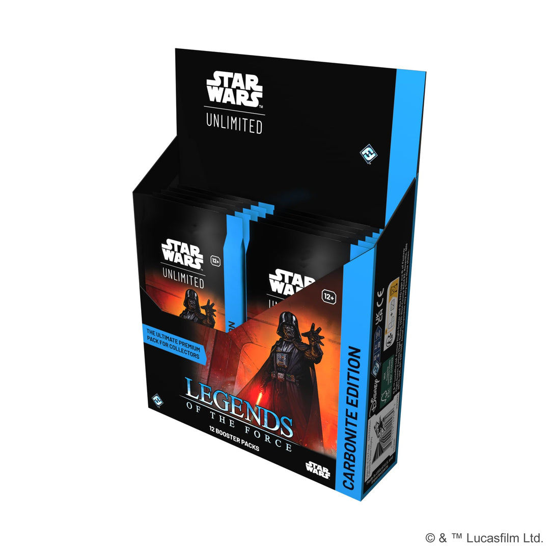 Fantasy Flight Games Star Wars: Unlimited Carbonite Booster Display