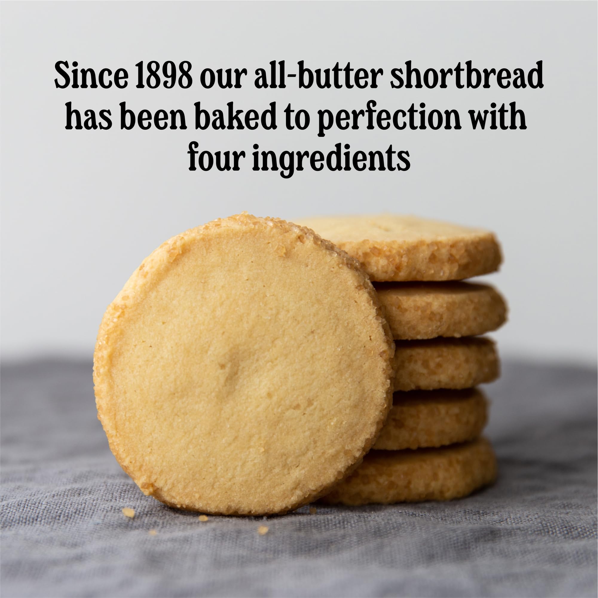 Walker's Shortbread Mini Rounds Bag, Pure Butter Scottish Cookies, 125g 3