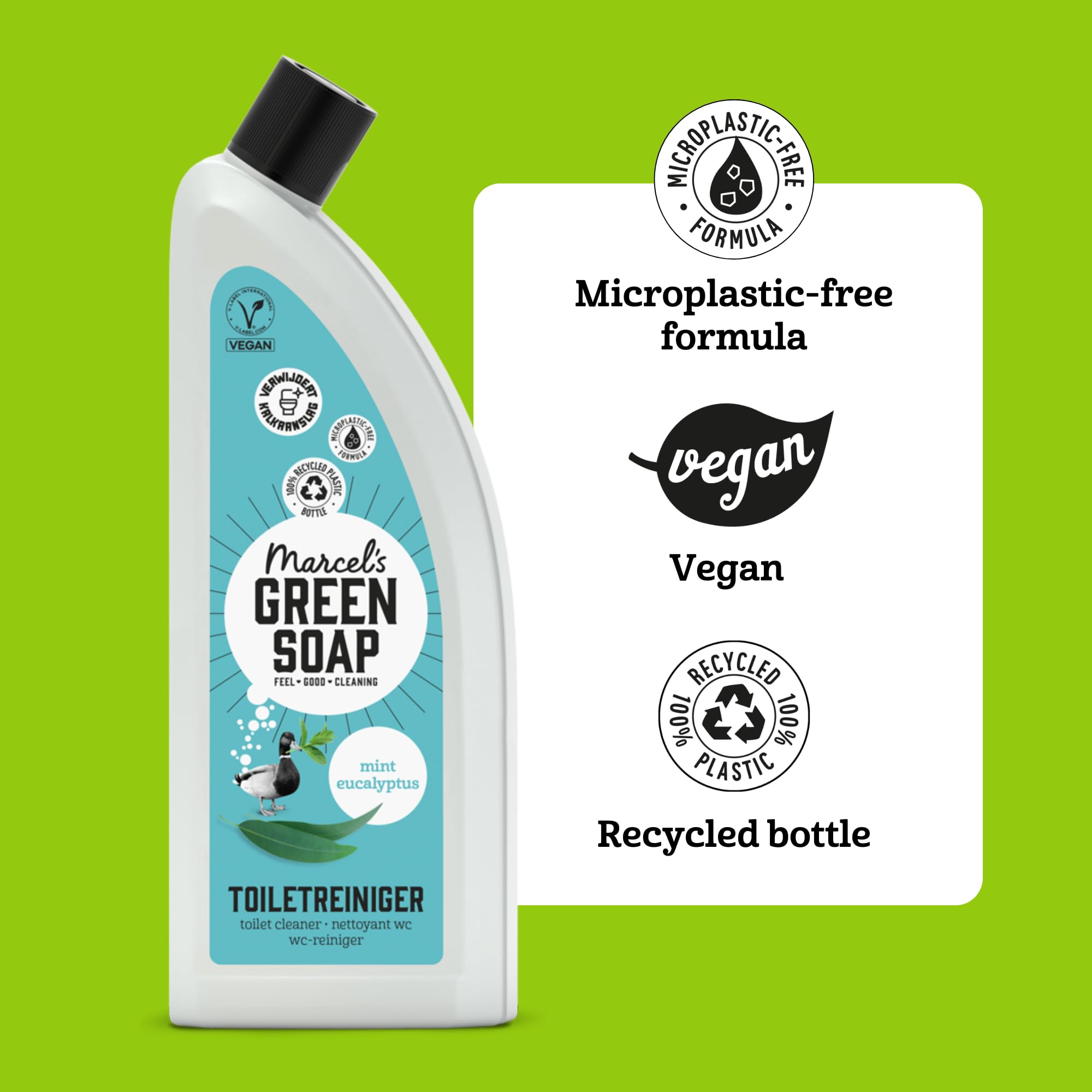 Marcel's Green Soap Toilet Cleaner Mint & Eucalyptus - 750 ml 3