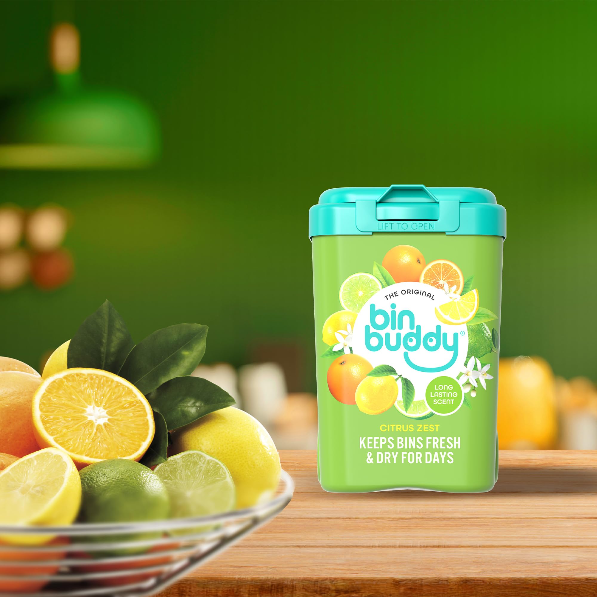 Bin Buddy Fresh Citrus Zest Deodorising Powder for Bins | 450g 7