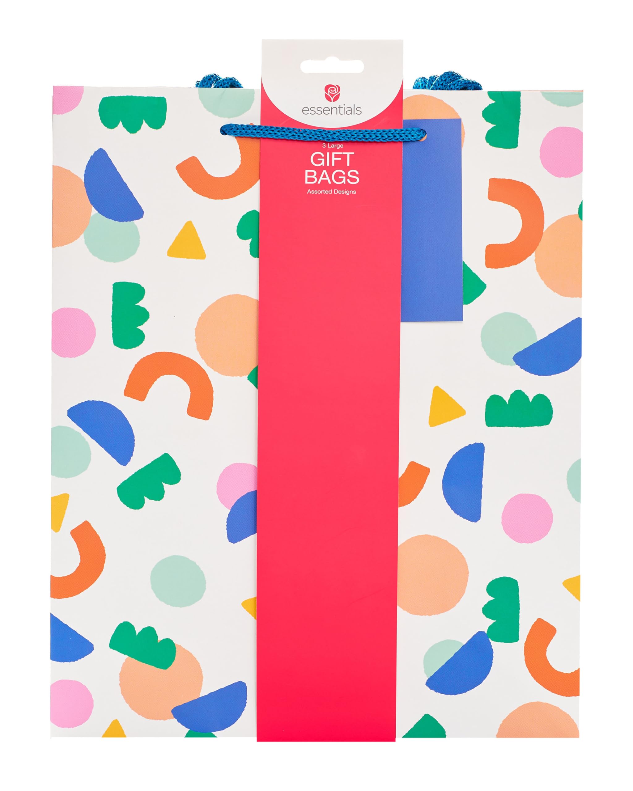UK Greetings Multipack of Large Gift Bags - Stylish Patterned Design | Pack of 3 3