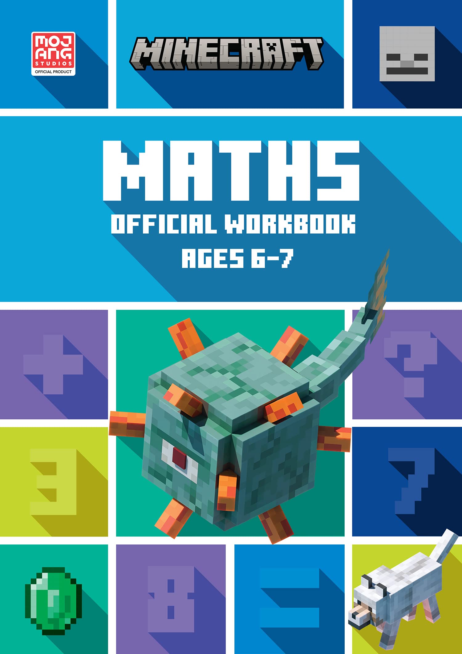 Collins Minecraft Maths Workbook - Ages 6-7 (Year 2 Practice) | Official Education Series
