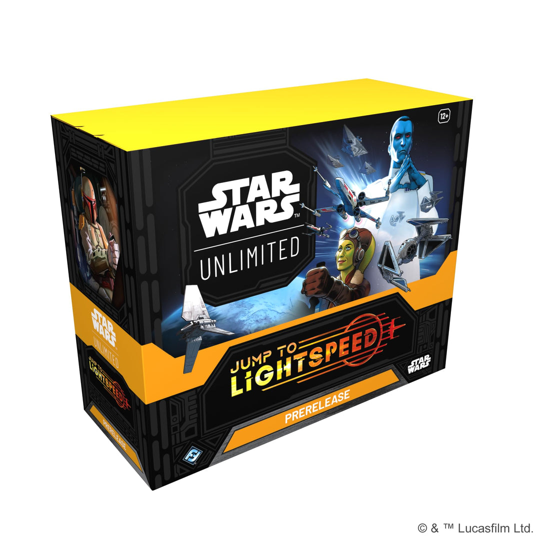 Fantasy Flight Games Star Wars: Unlimited Trading Card Game Jump to Lightspeed Pre-Release Box (FFGSWH0404)