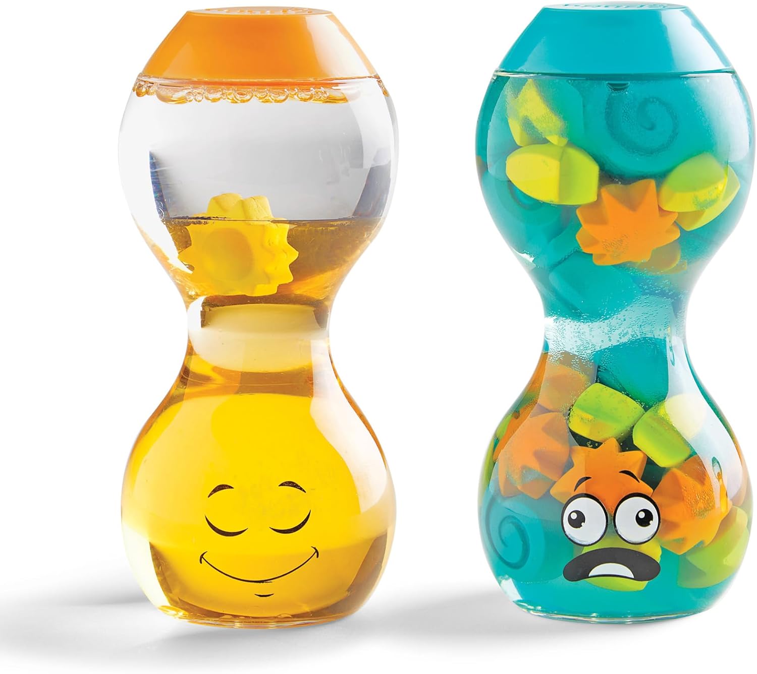 Learning Resources Express Your Feelings Sensory Bottles - Calm & Overwhelmed, Ages 3-7 1