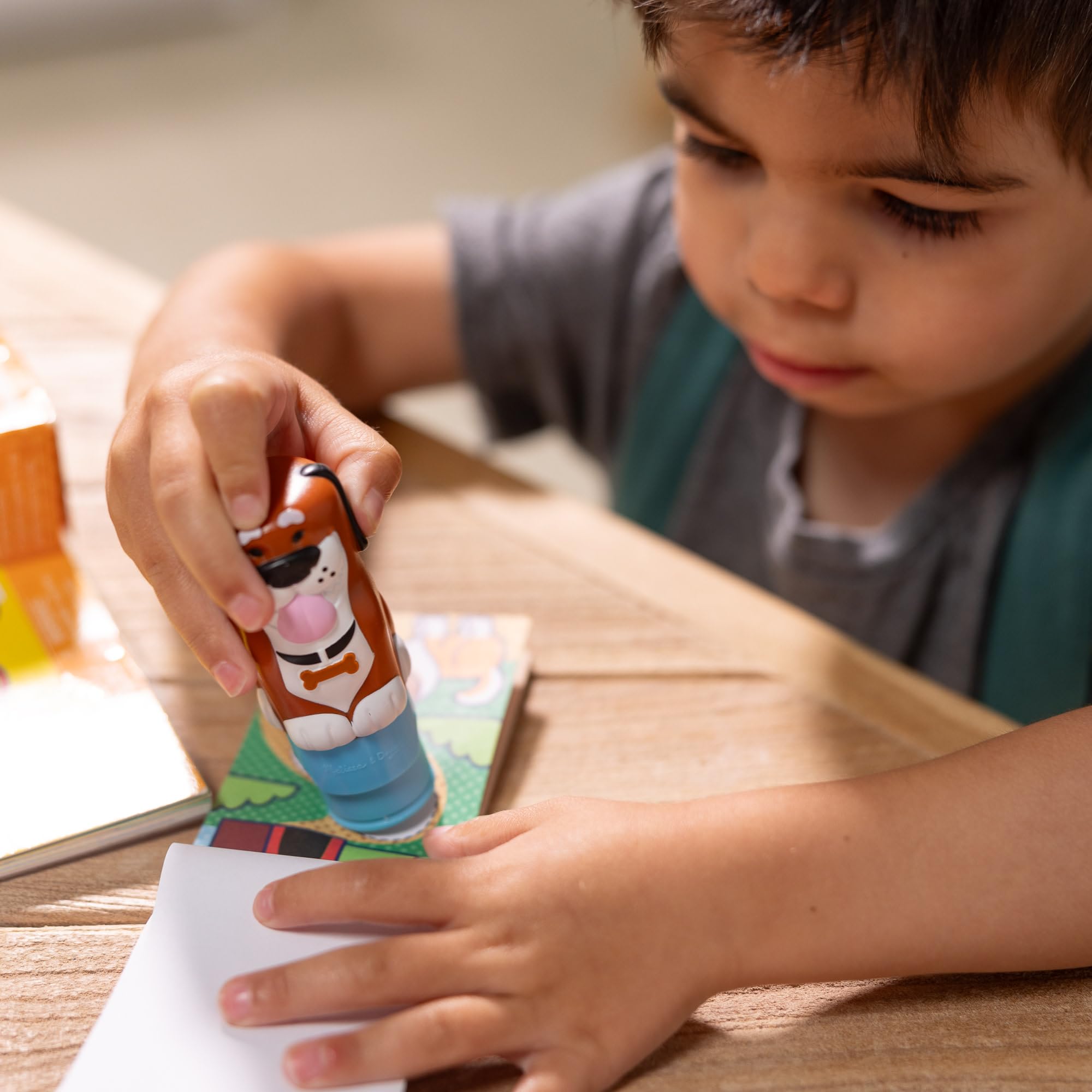 Melissa & Doug Sticker WOW! Dog Bundle - Mess-Free Sticker Stamping | Ages 3+ 5