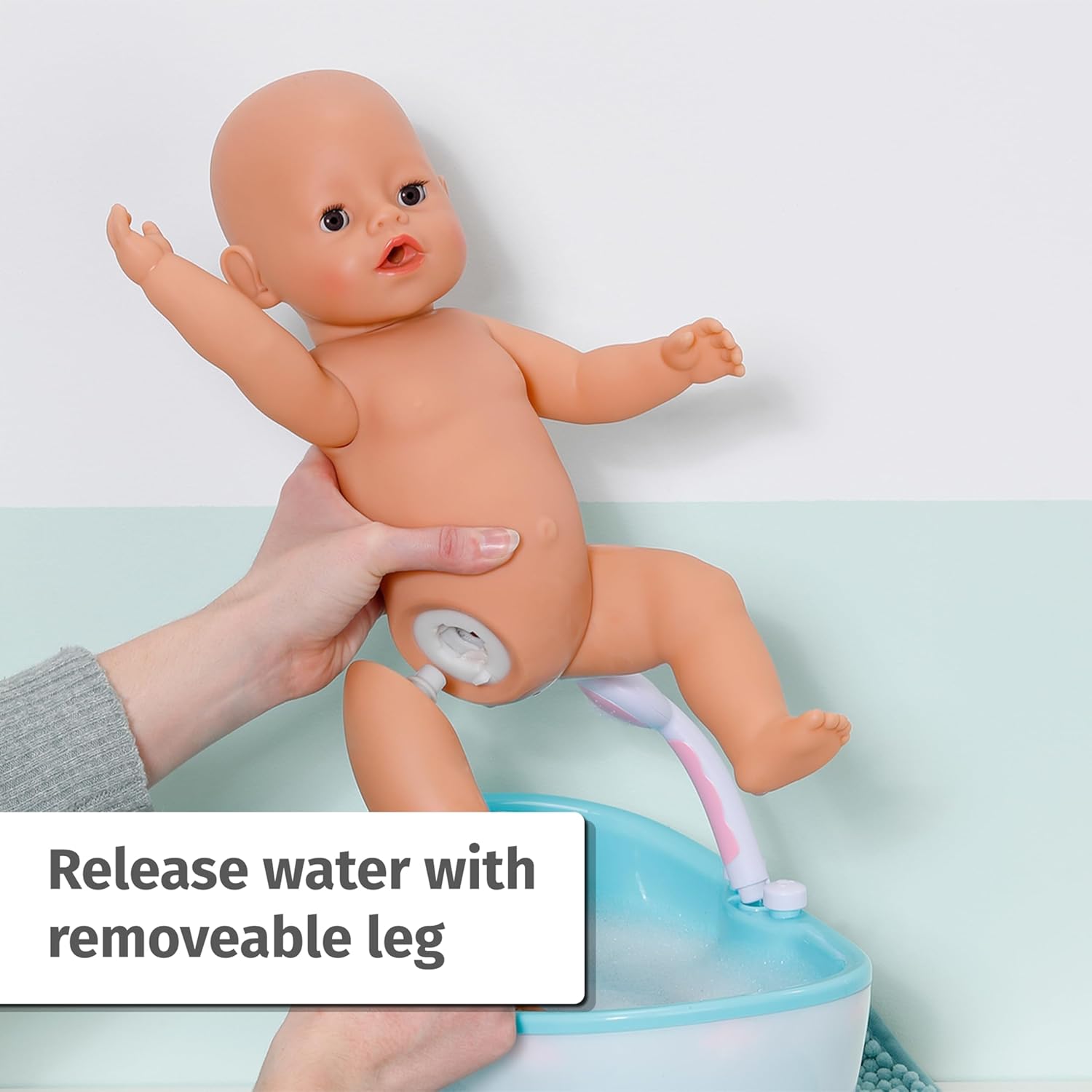 BABY born Jonas Baby Doll with 10 Functions & Accessories - 43cm Interactive Doll for Kids 2