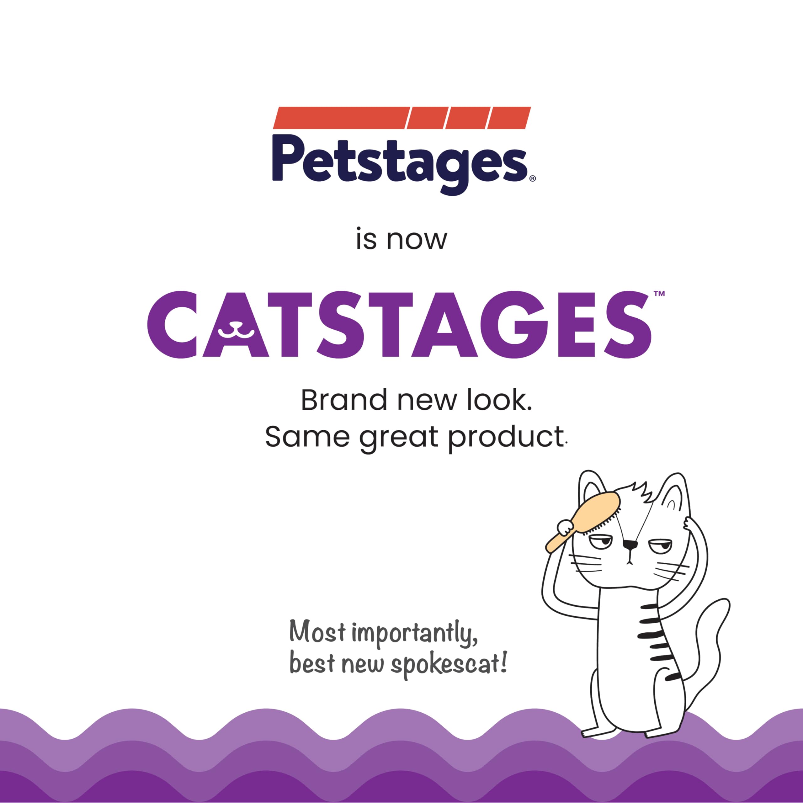 Catstages Nina Ottosson Rainy Day Puzzle Treat Dispenser for Cats | Wood Plastic Composite | Intermediate Level 7