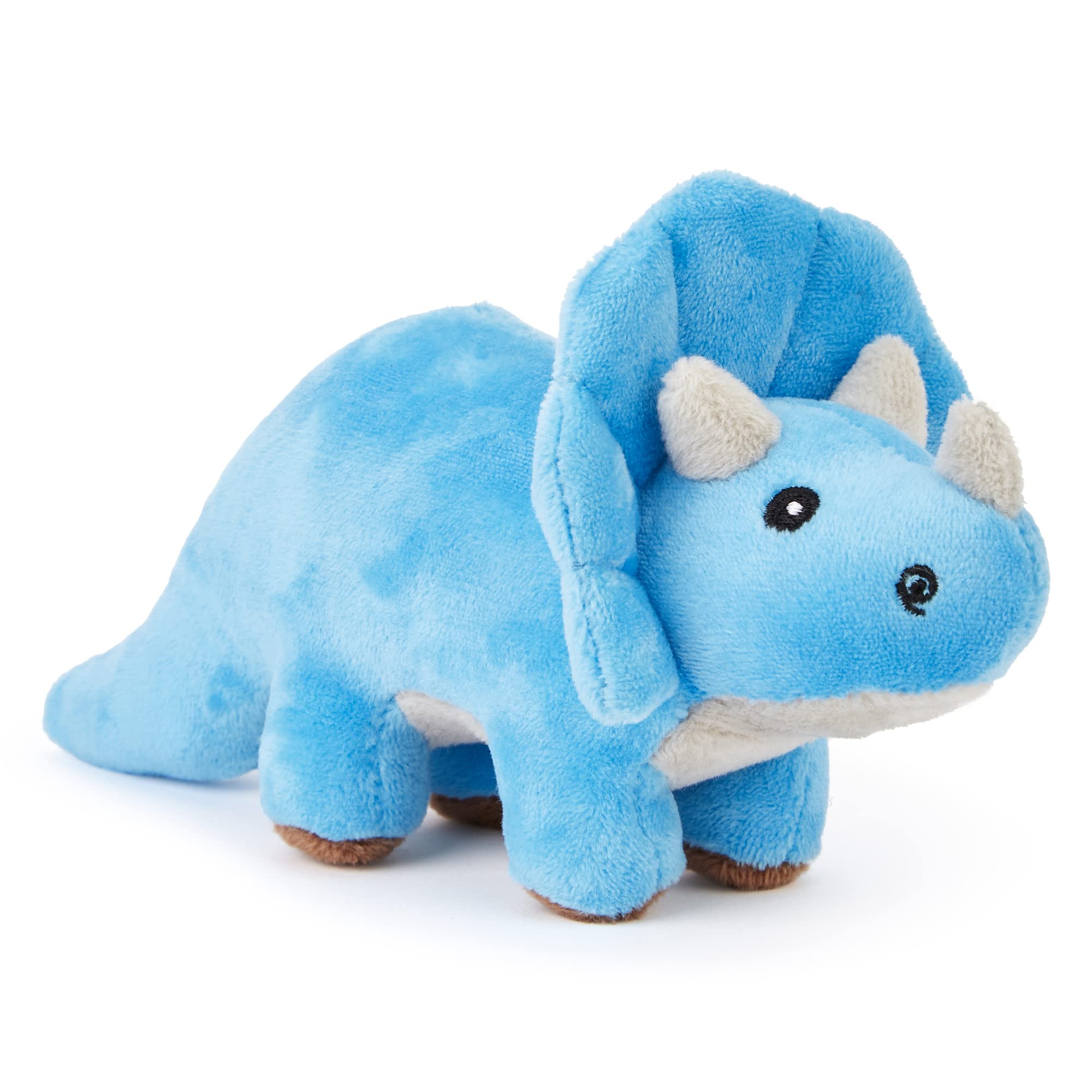 Zappi Co Triceratops Mini Plush Toy - 12-15 cm | Soft Cuddly | Machine Washable 1