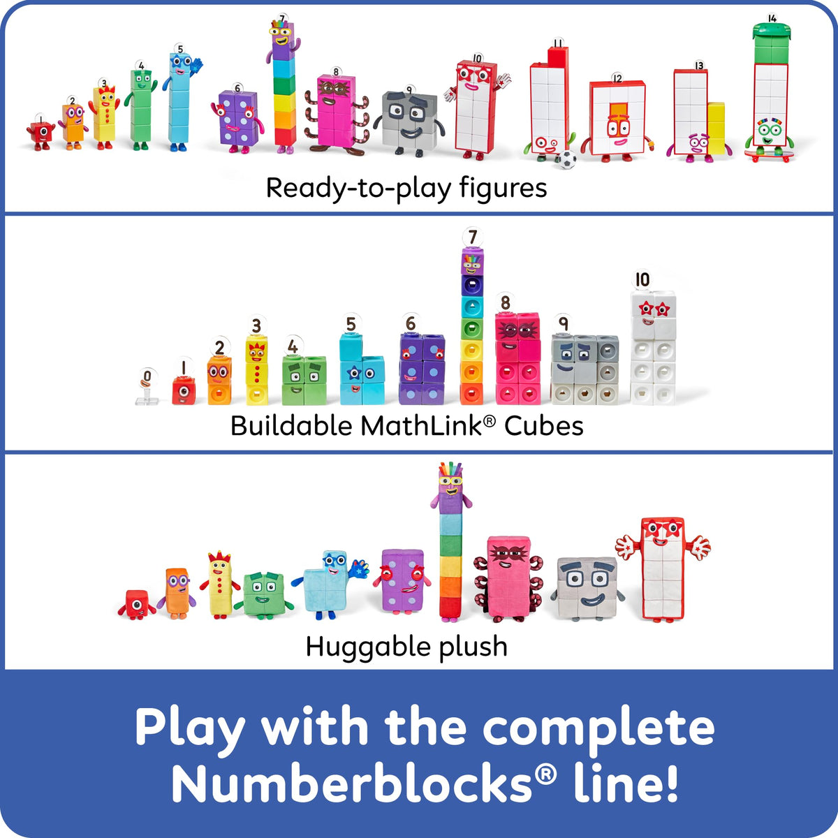 Learning Resources Numberblocks Seventeen and Eighteen Figures - 2 Figures, Ages 3+