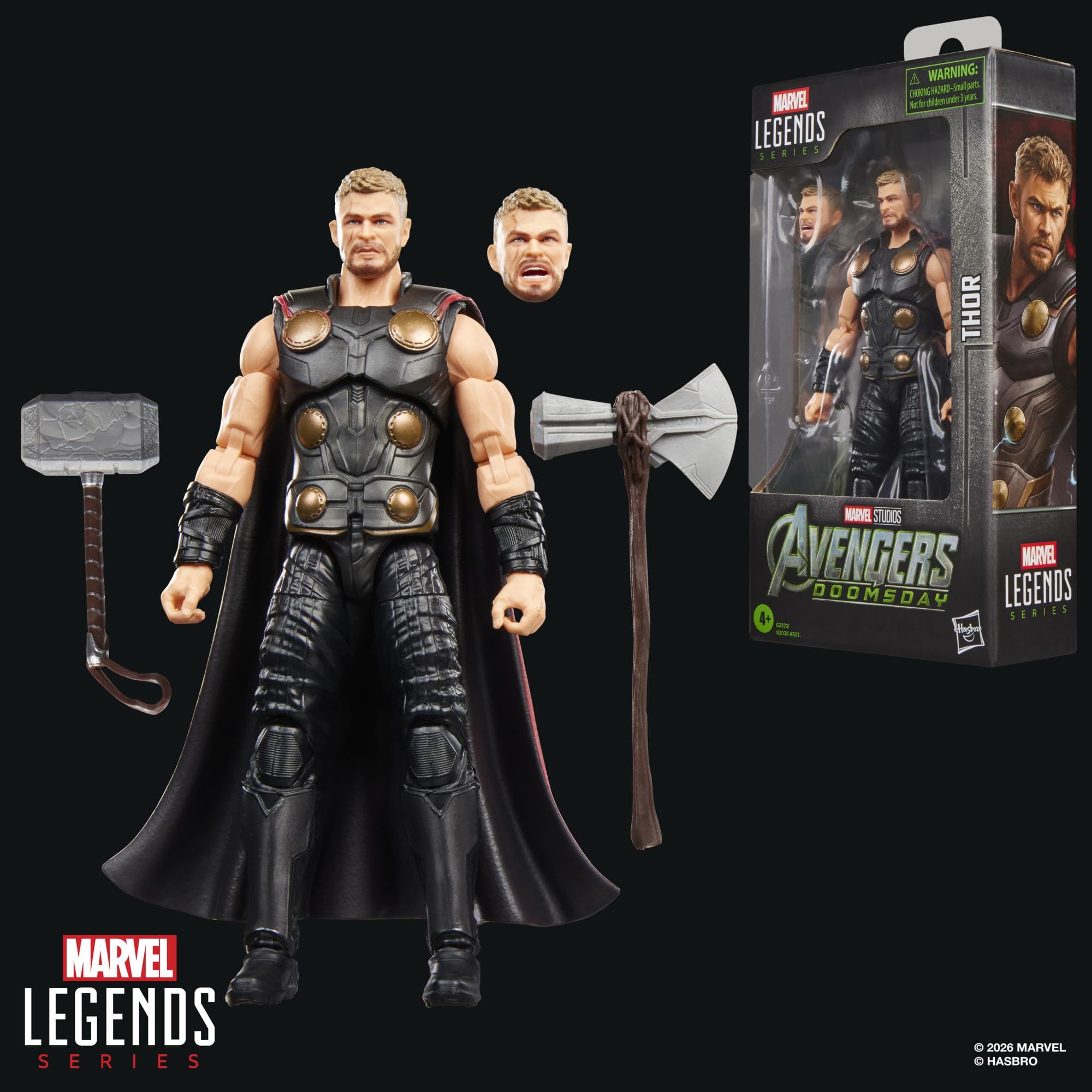 Marvel Legends Thor Action Figure - 15cm Scale, Ages 4+ 9