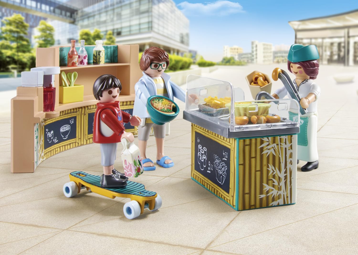 Playmobil 71538 myLife Food Lounge Restaurant Playset with 3 Figures 6