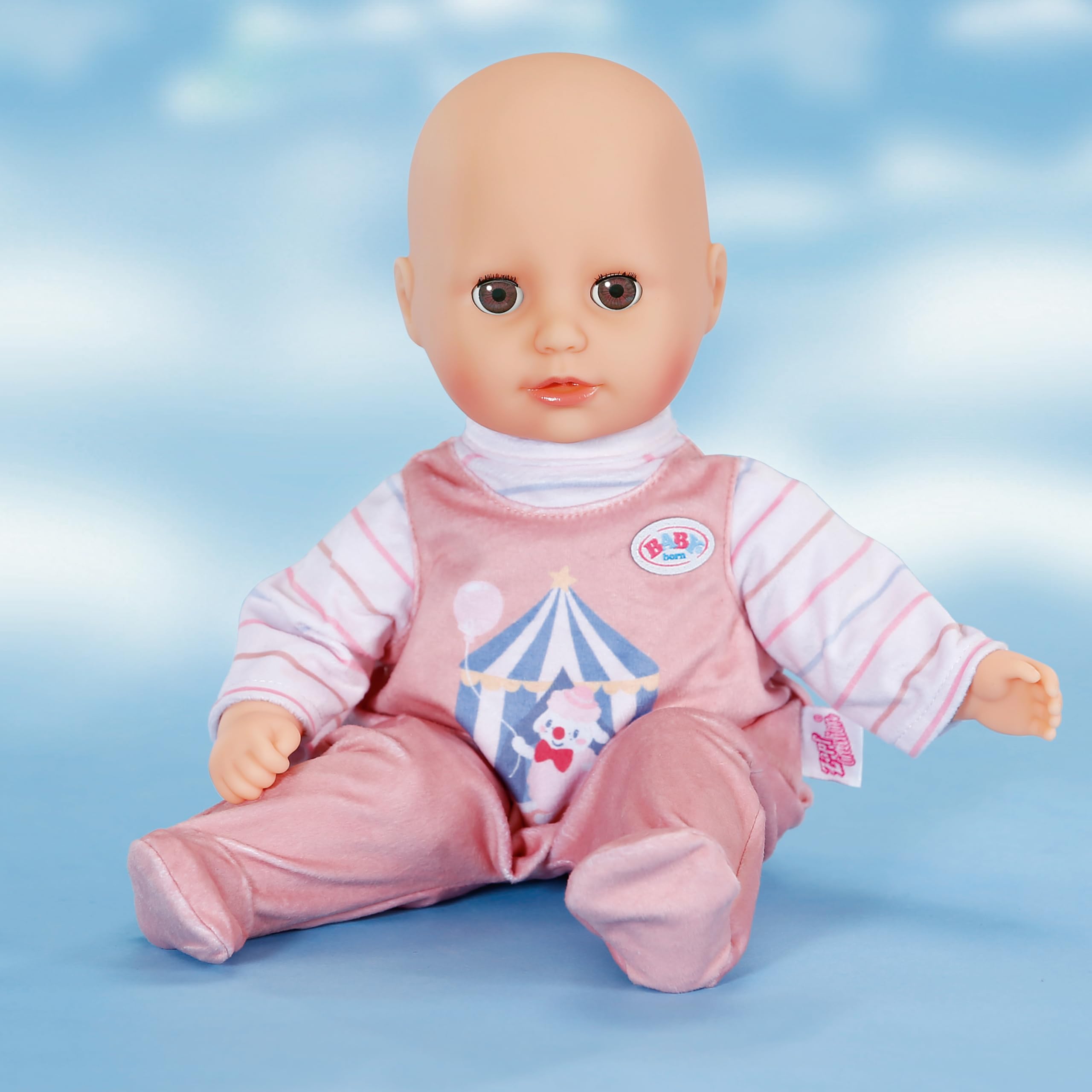 BABY born Onesie - Circus Motif Doll Outfit | Fits 36cm Dolls | Polyester