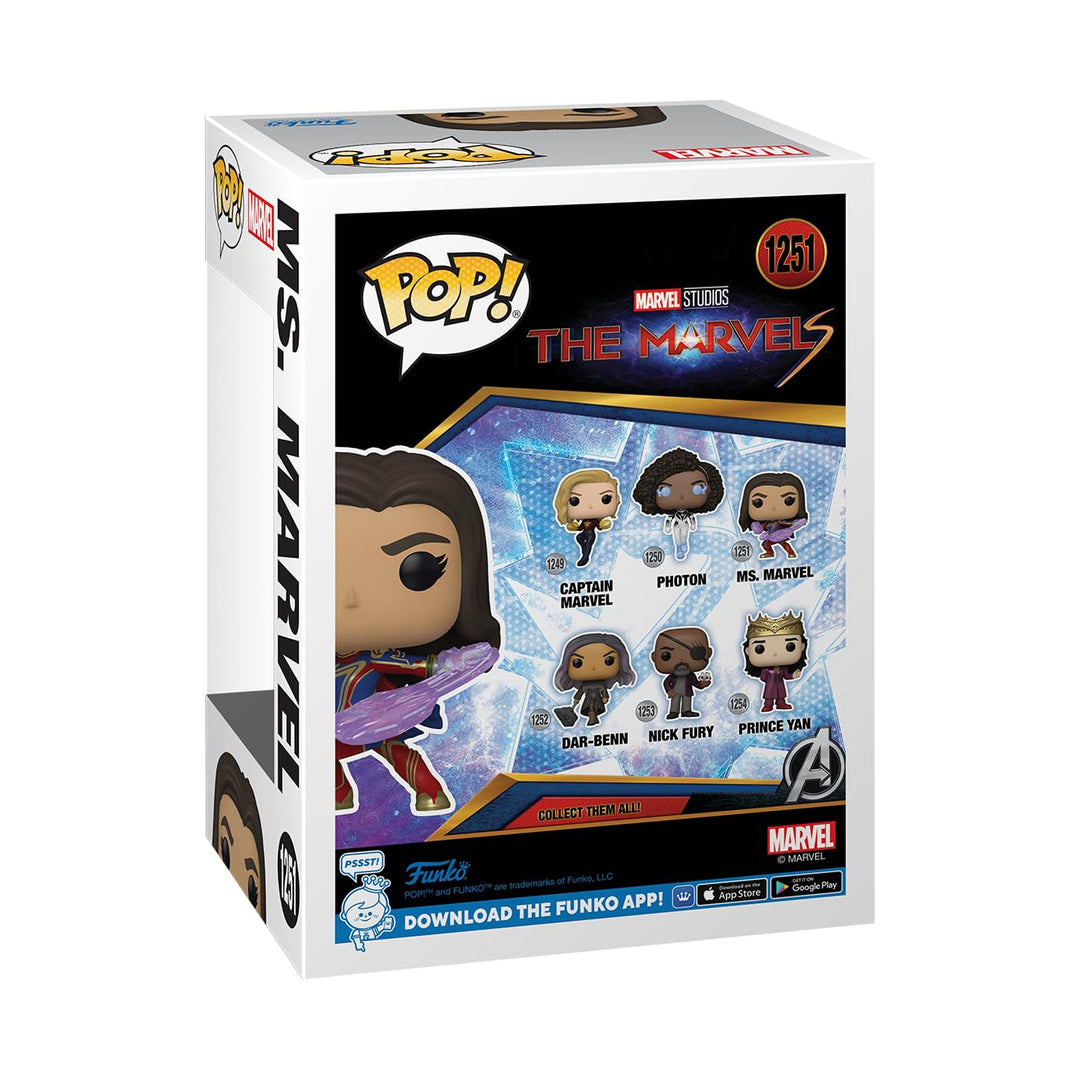 Funko Pop! Marvel The Marvels - Ms. Marvel Vinyl Figure (67597)