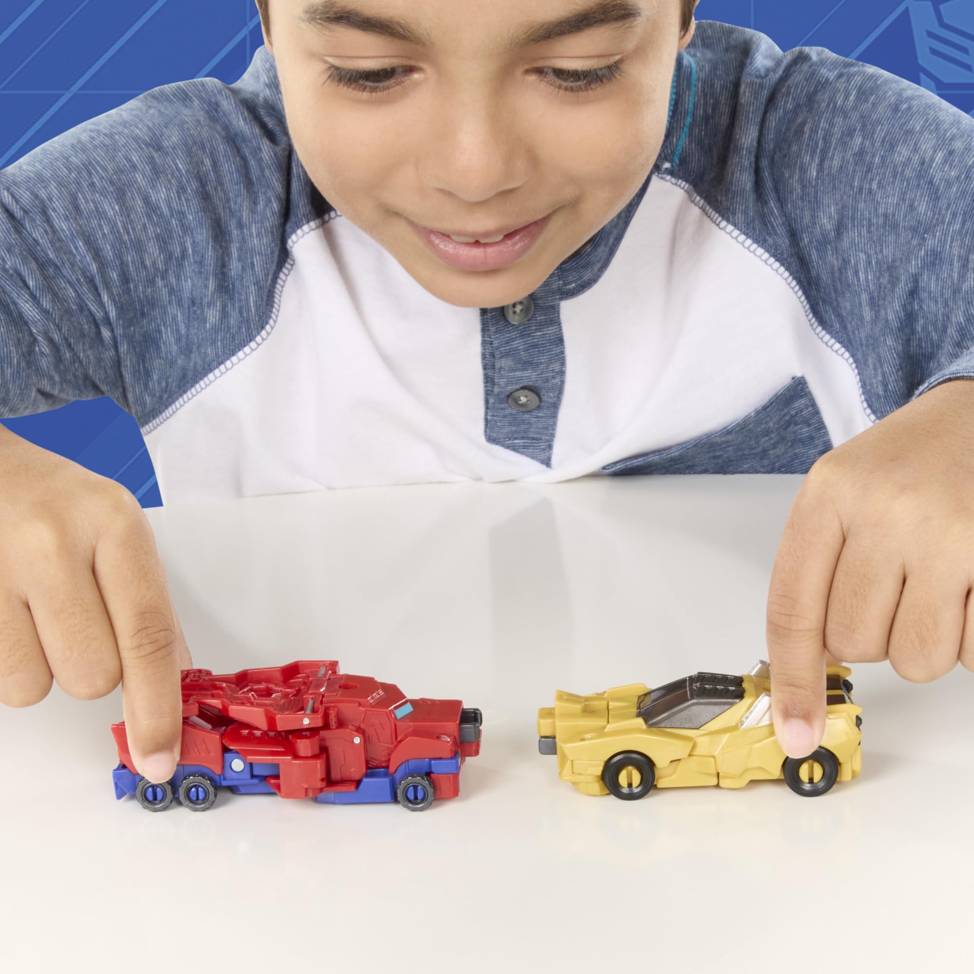 Transformers Crash and Combine Heroes 2PK Action Figures | 5.063 inches | Ages 6+ 7