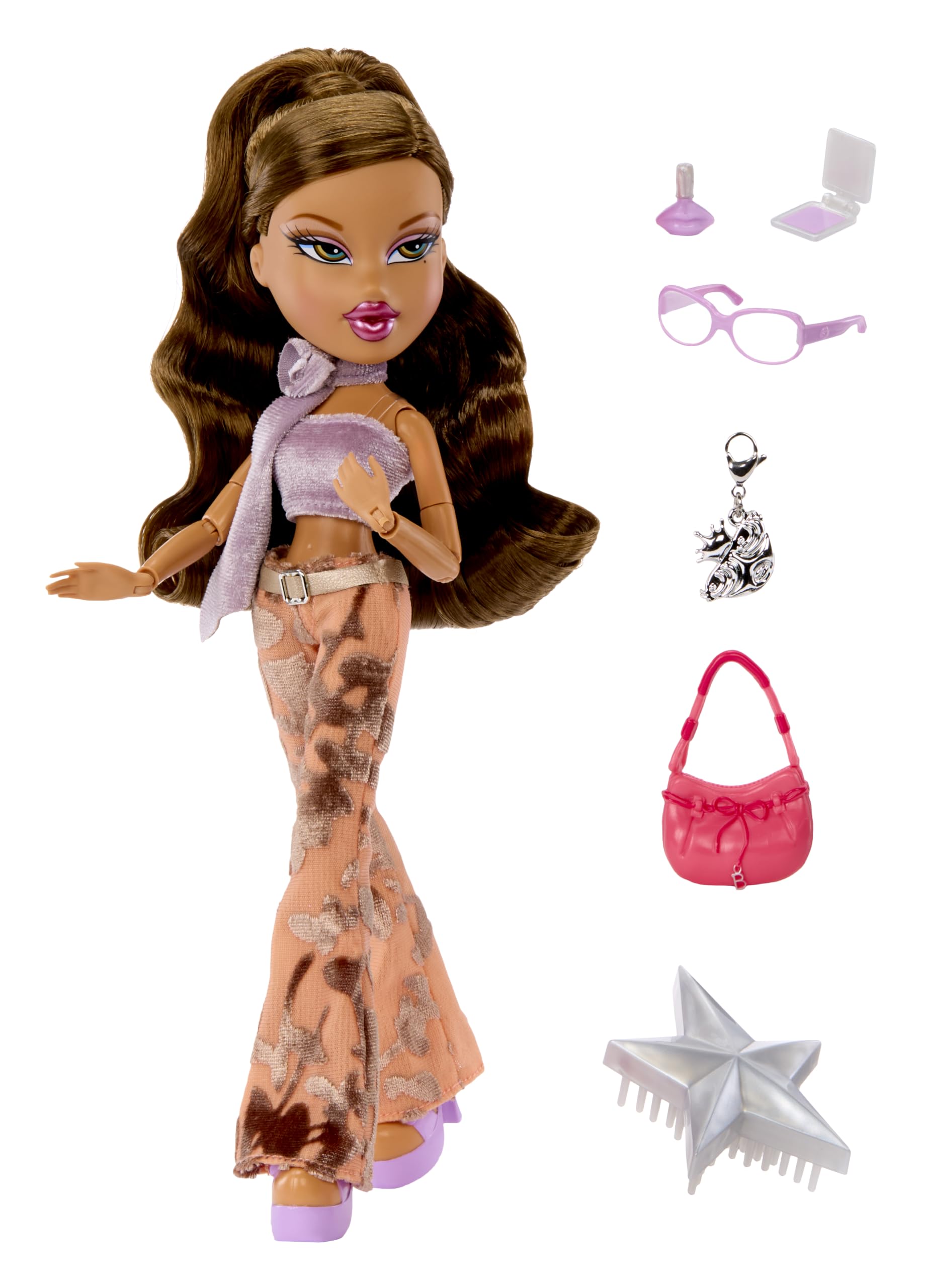 Bratz First Edition Reimagined Yasmin Doll - Collectible Fashion Doll | Ages 6-14 | 2001 Inspired Look