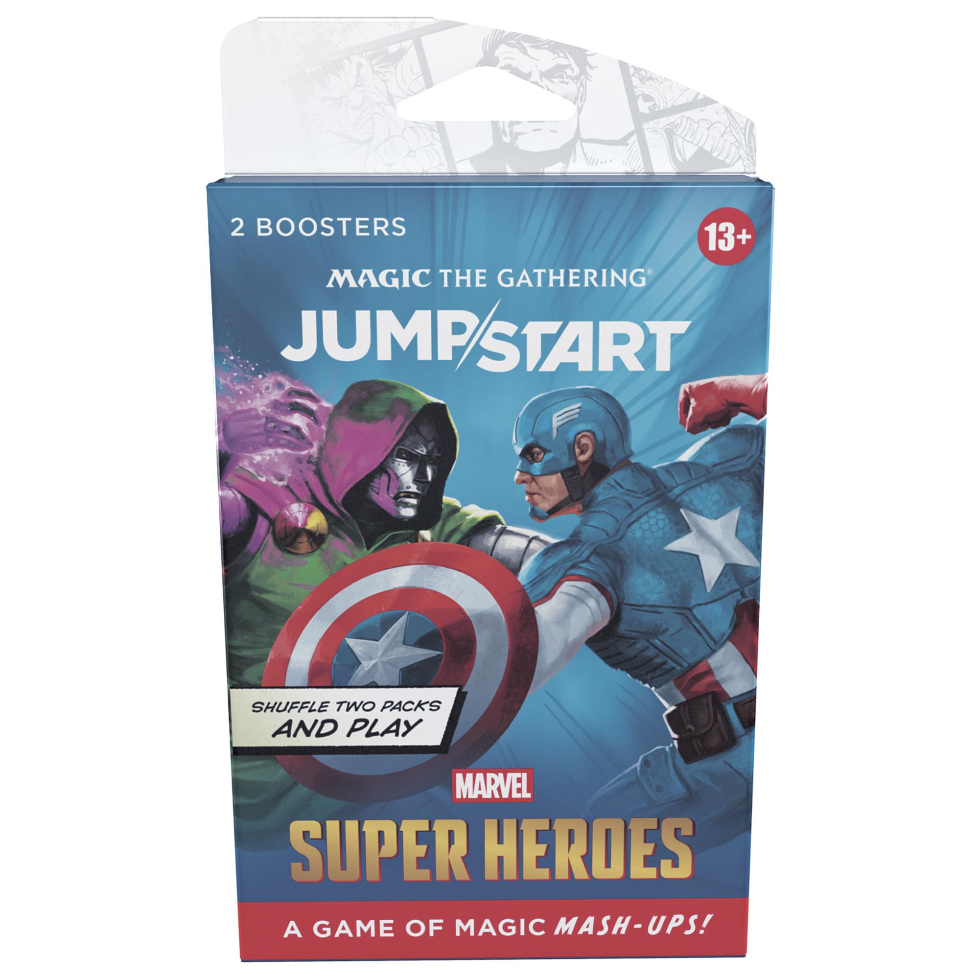 Magic: The Gathering Marvel Super Heroes Jumpstart Booster 2-Pack | Collectible Card Game 1