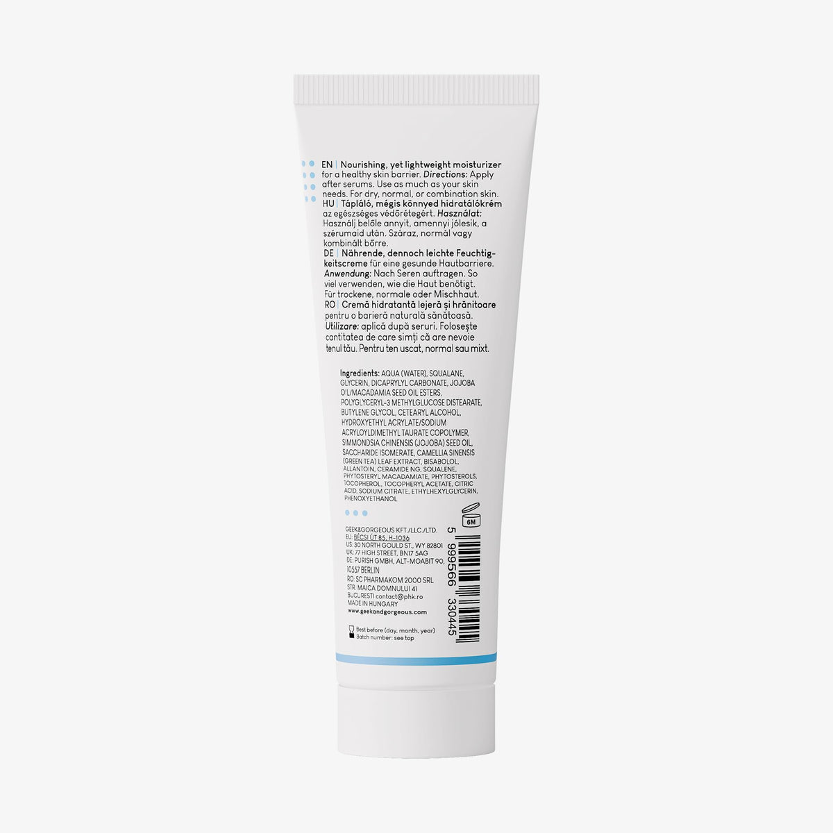 Geek & Gorgeous Happier Barrier Lightweight Moisturizer - Hydrating, 50 ml