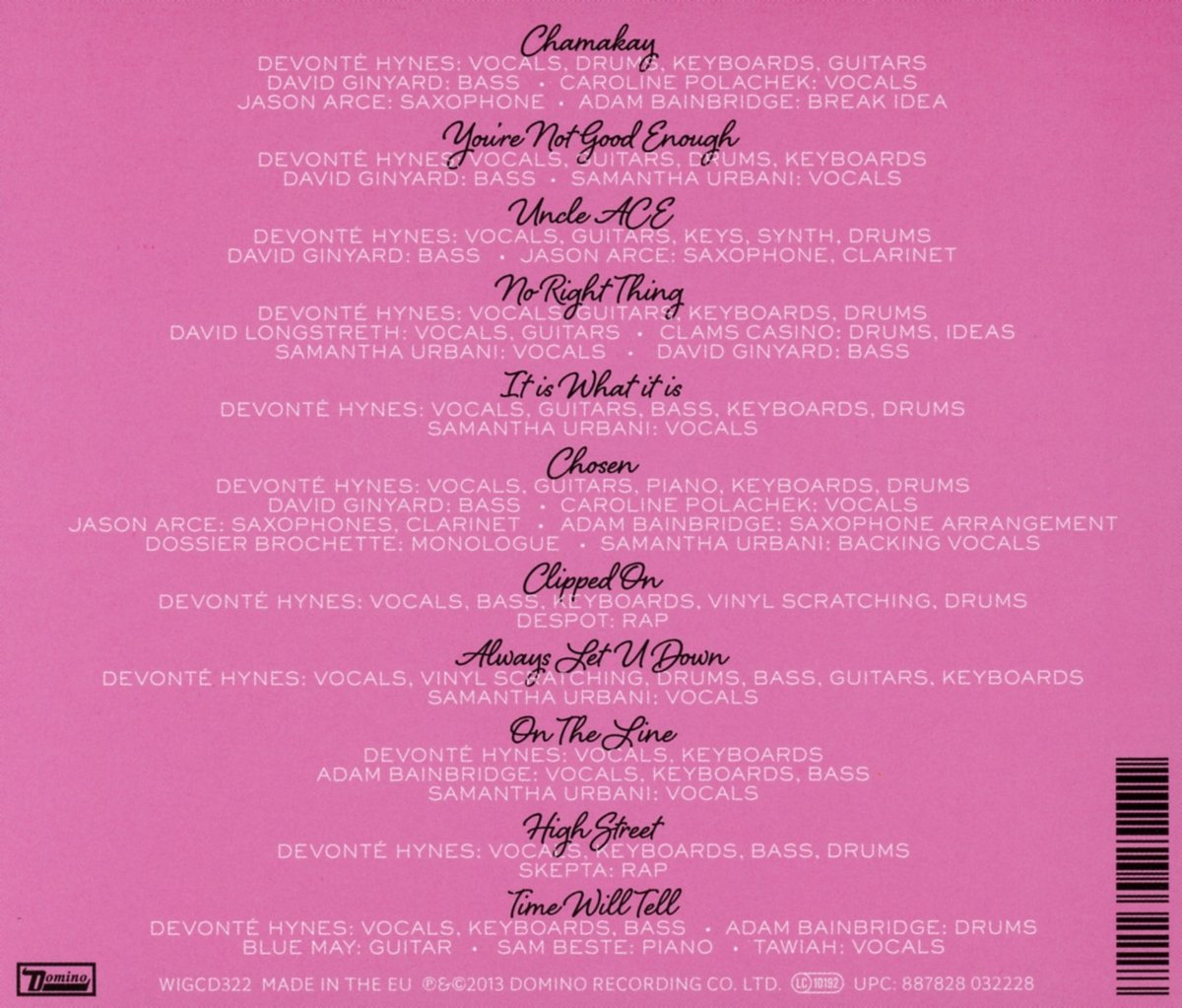 Blood Orange - Cupid Deluxe [CD]