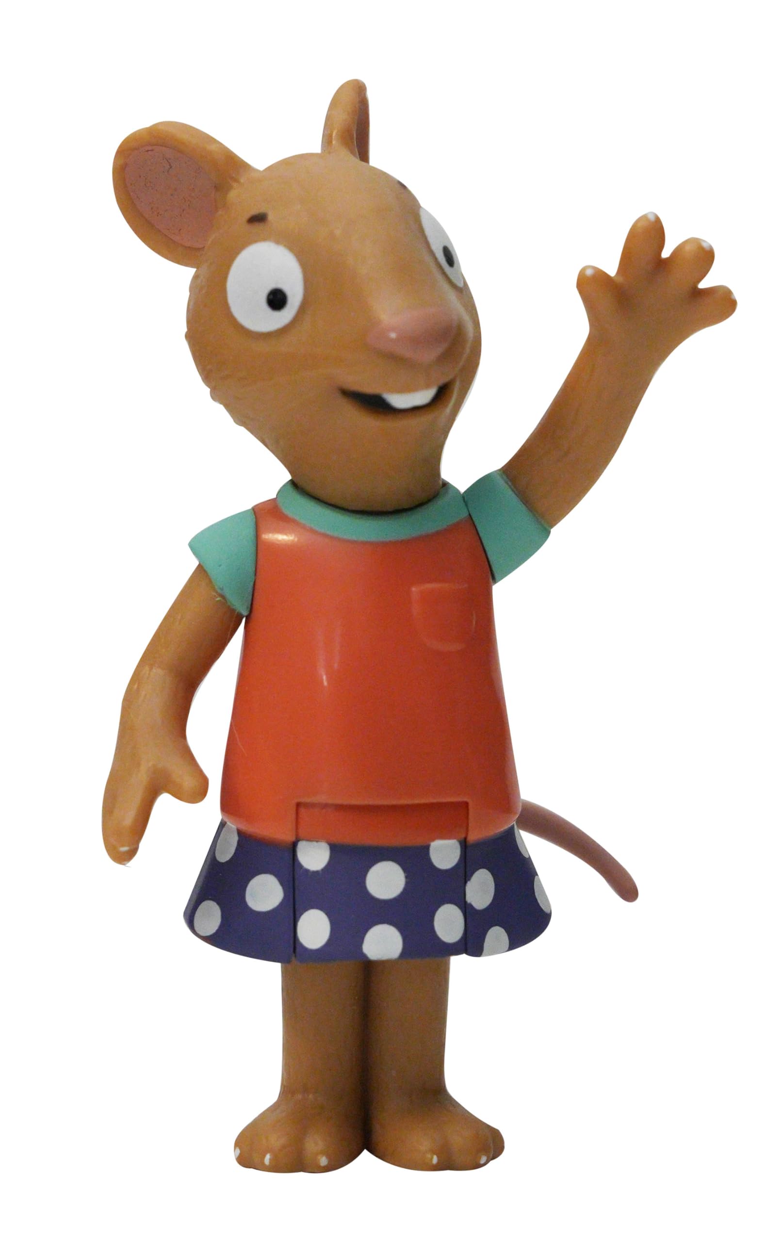 BANDAI Pip and Posy Twin Figure Pack - 2 x 10cm Bendable Figures 15