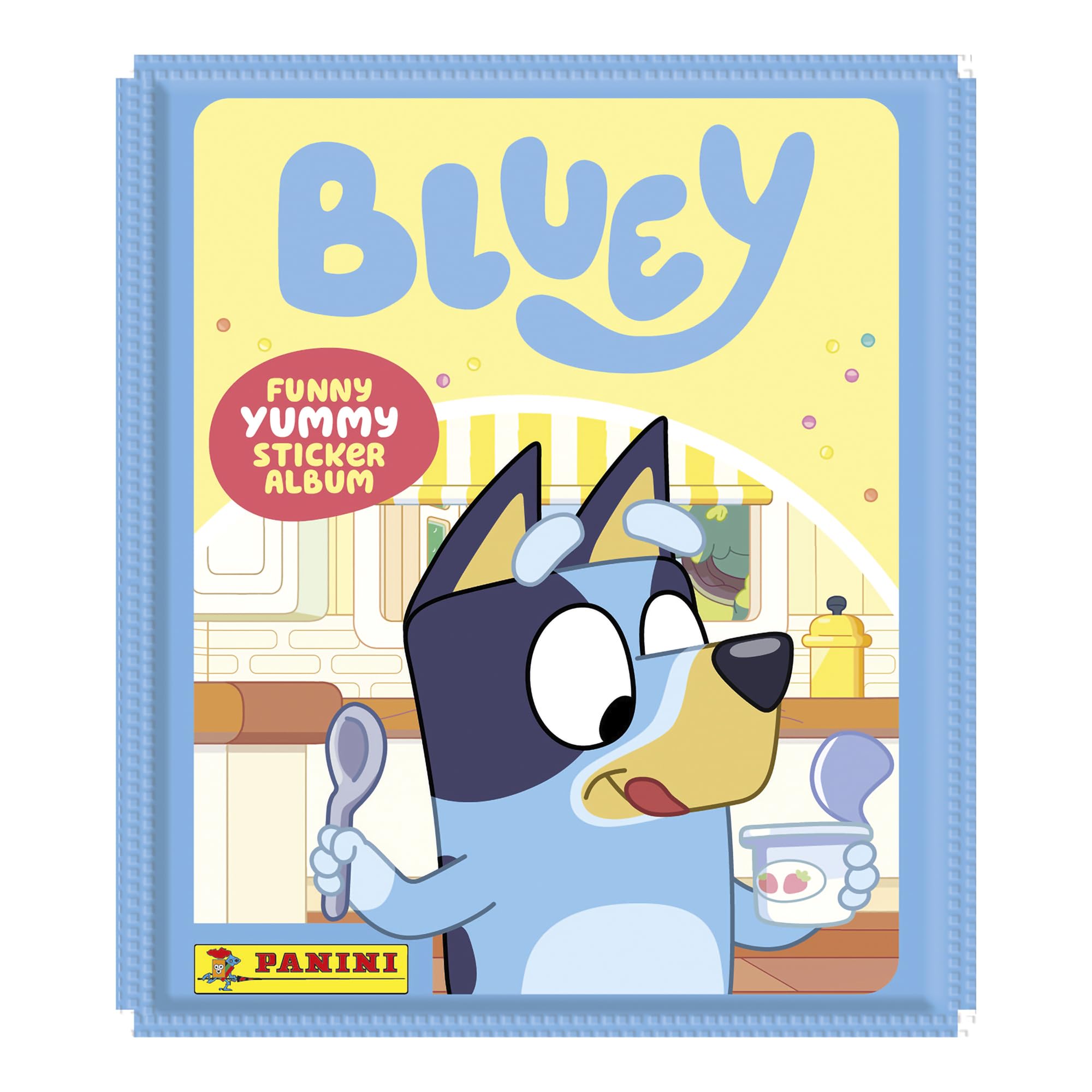 Panini Bluey Funny Yummy Sticker Collection - 36 Sticker Packs 4