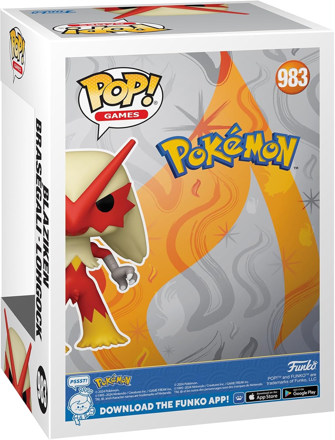 Funko Pop! Games: Pokemon - Blaziken Vinyl Figure (75189) 7