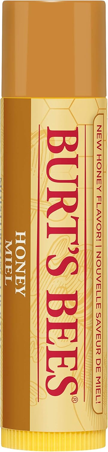 Burt's Bees Honey Lip Balm, 100% Natural Moisturizer with Beeswax & Vitamin E, 4.25g 2