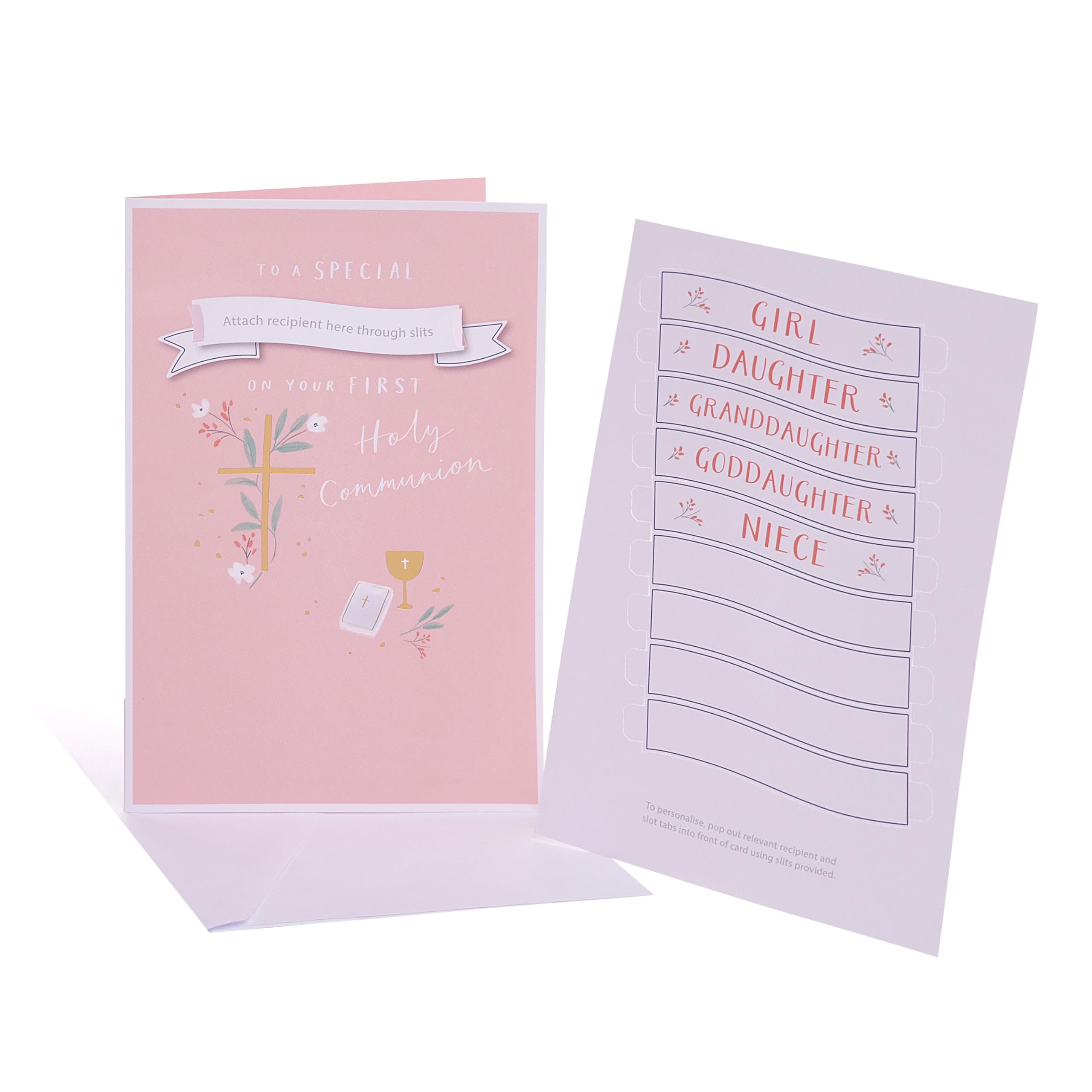 UK Greetings Communion & Confirmation Card for Family - Unisex Adult | 13.7 x 21 cm 1