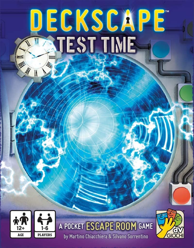 dV Giochi Deckscape: Test Time Card Game (DVG4474)