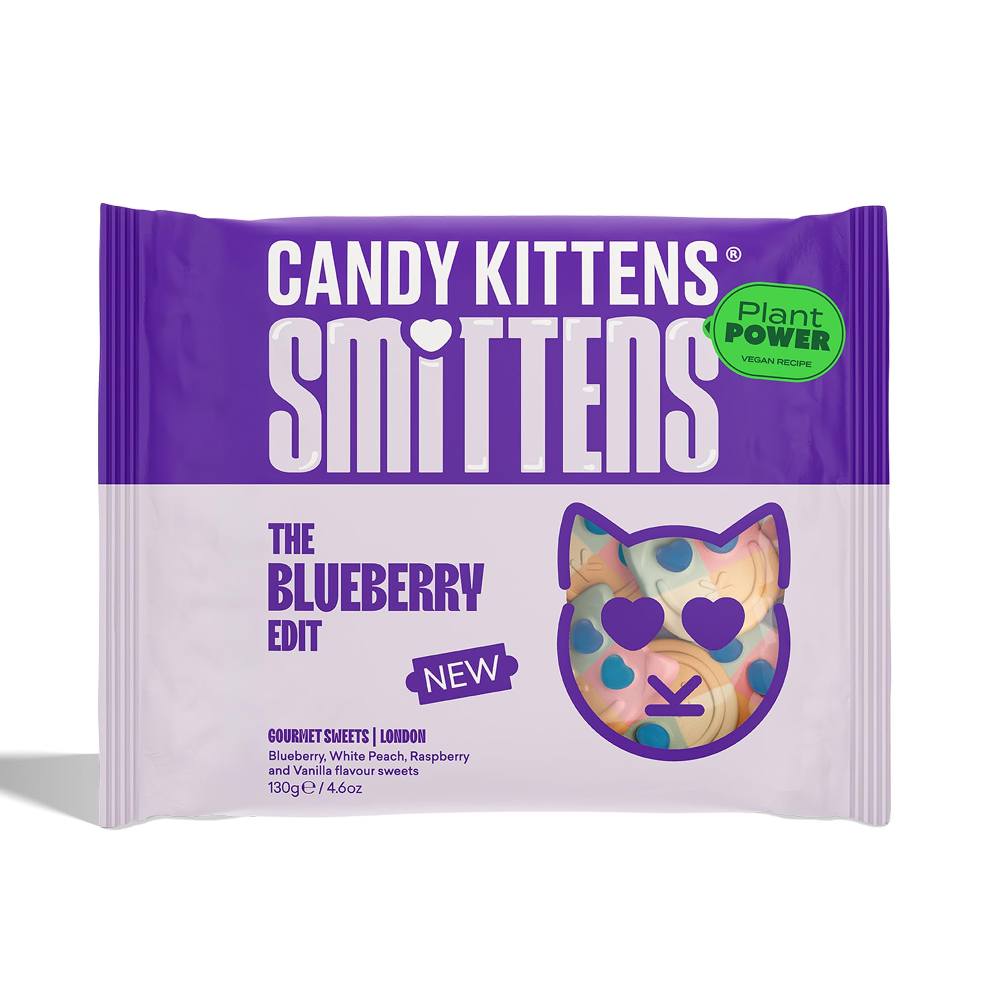 Candy Kittens Blueberry Edit Vegan Sweets - 130g 1