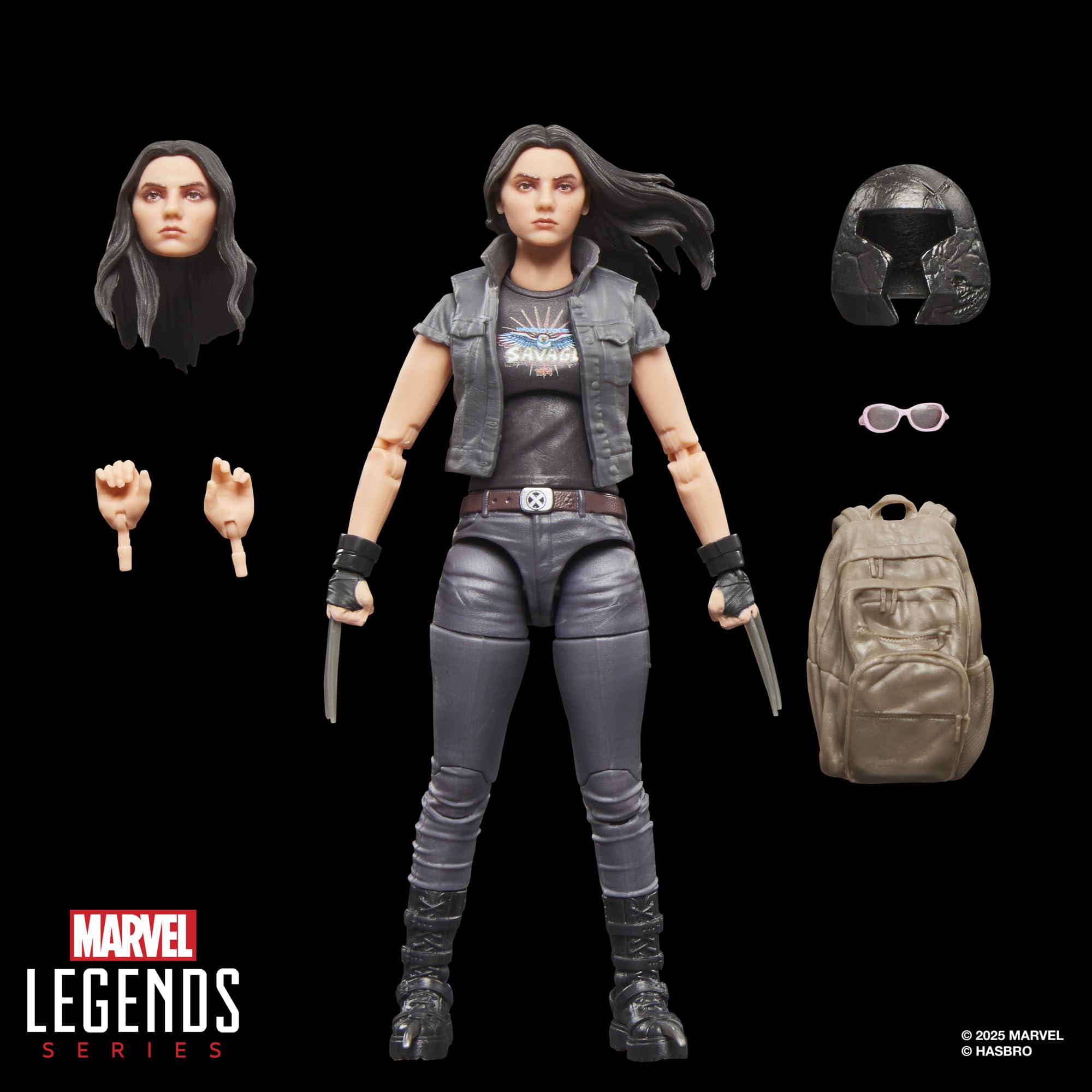 Marvel Legends Series X-23 Action Figure - 6-Inch Scale | Deadpool & Wolverine Movie Inspired | 20+ Points of Articulation