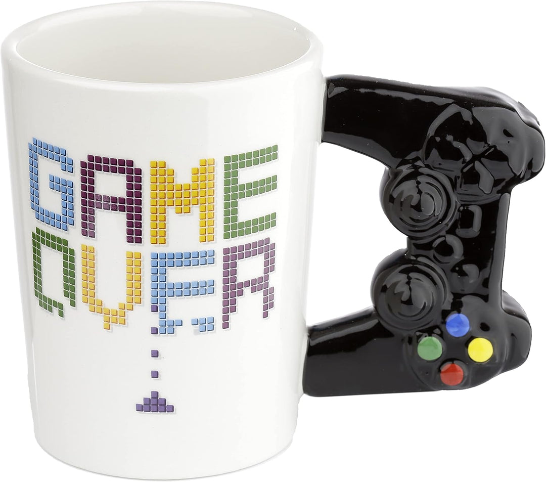 Puckator GAME OVER Game Controller Ceramic Mug - Gaming Themed Collectible (2023)