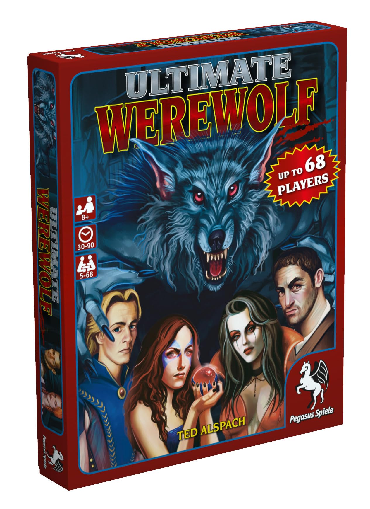 Pegasus Spiele Ultimate Werewolf Party Game | Deduction & Bluffing | Multicolor Cardstock 1