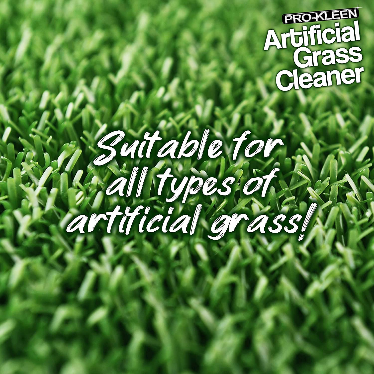 Pro-Kleen Artificial Grass Cleaner - 3-in-1 Formula, Pet Odour Eliminator, 1L 3