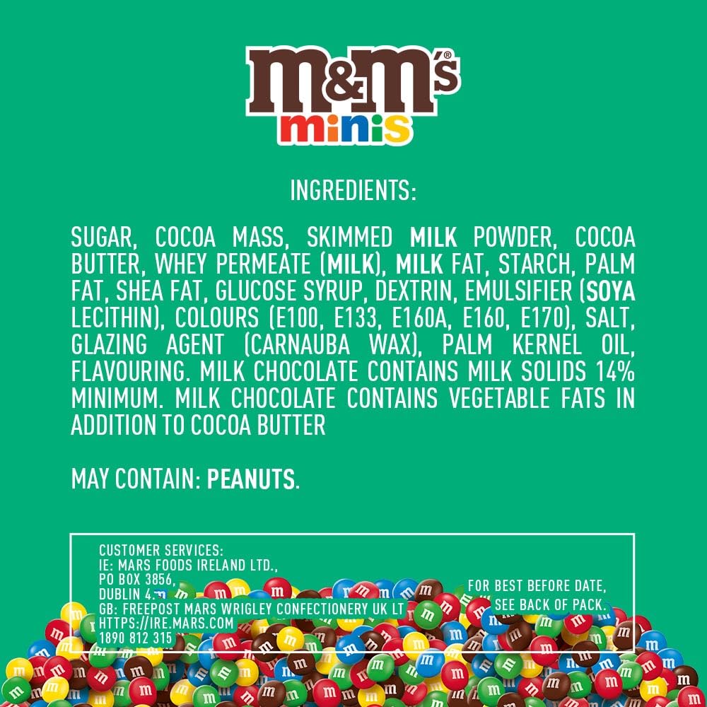 M&M'S Minis Milk Chocolate Bulk Bag, 800g Party Snack for Sharing, Gift, and Treats 5