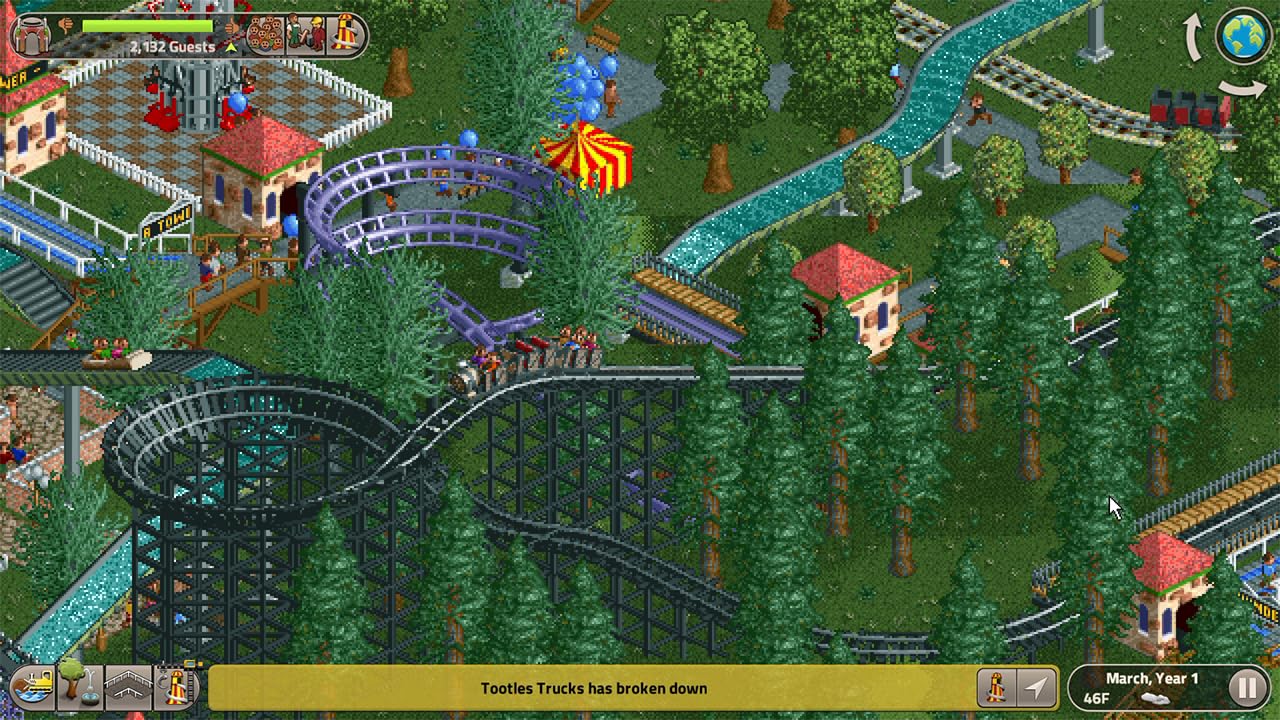 RollerCoaster Tycoon Classic - Nintendo Switch 4
