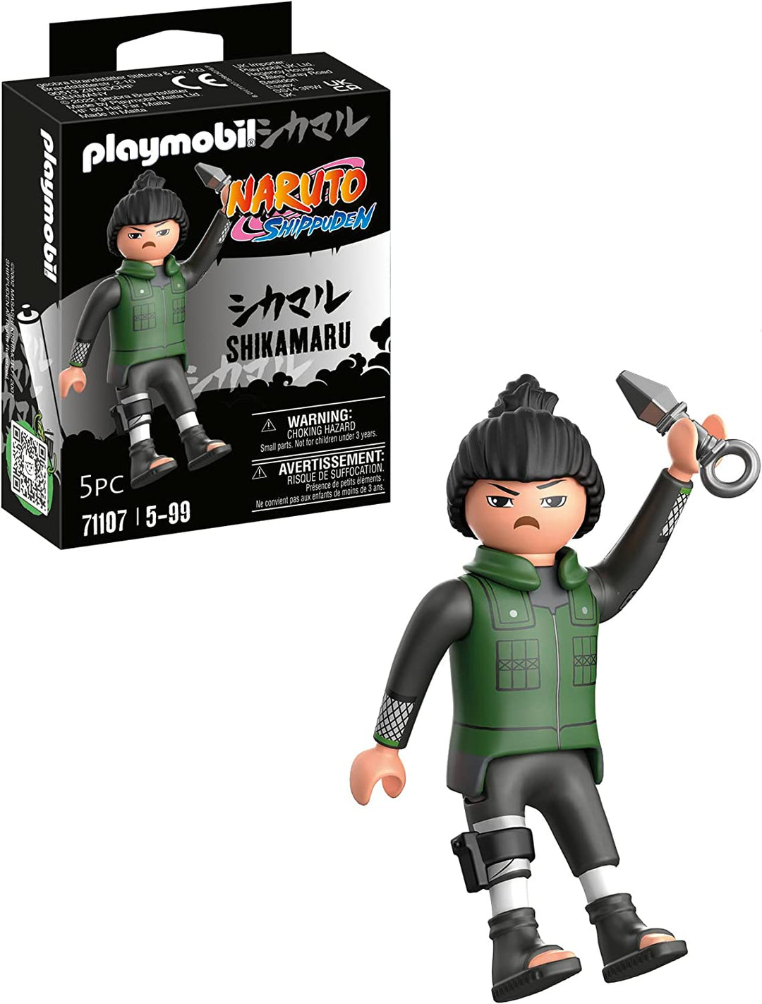 Playmobil 71107 Naruto: Shikamaru Figure Set