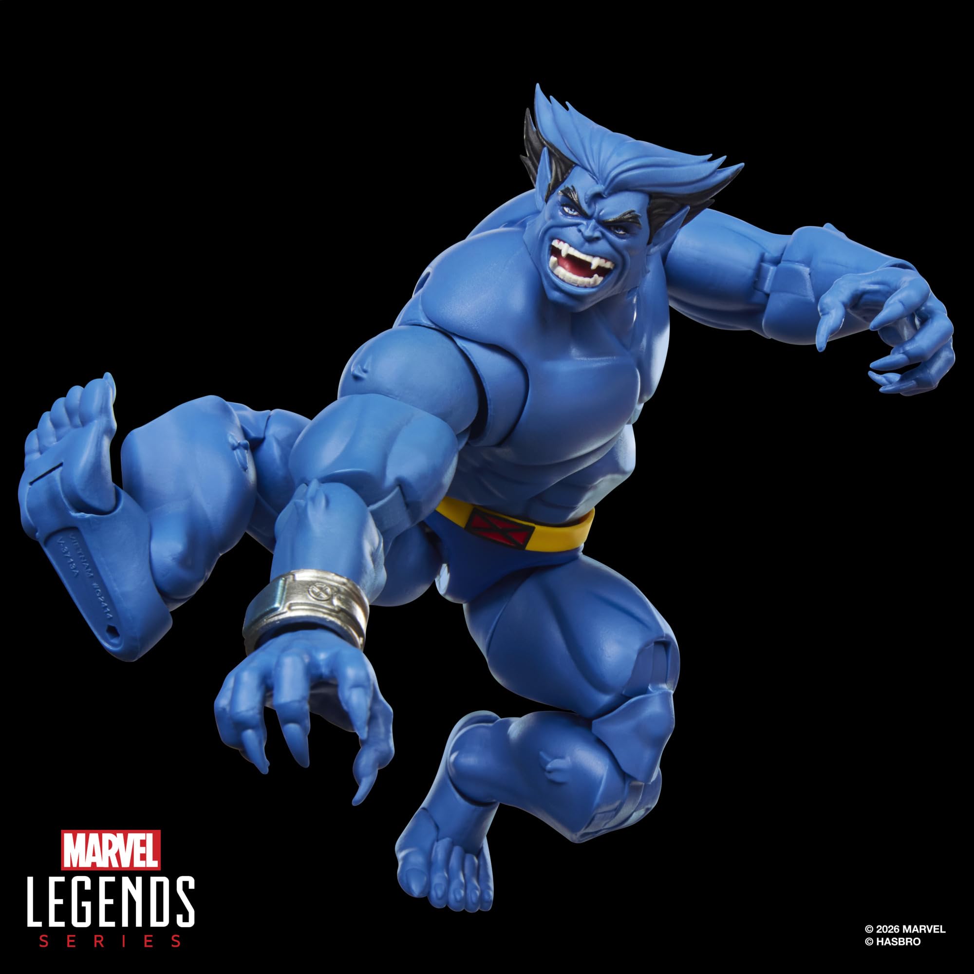 Marvel Legends Series Marvel's Beast X-Men '97 Collectible 15 cm Scale Action Figure | Ages 4+ | Plastic 5
