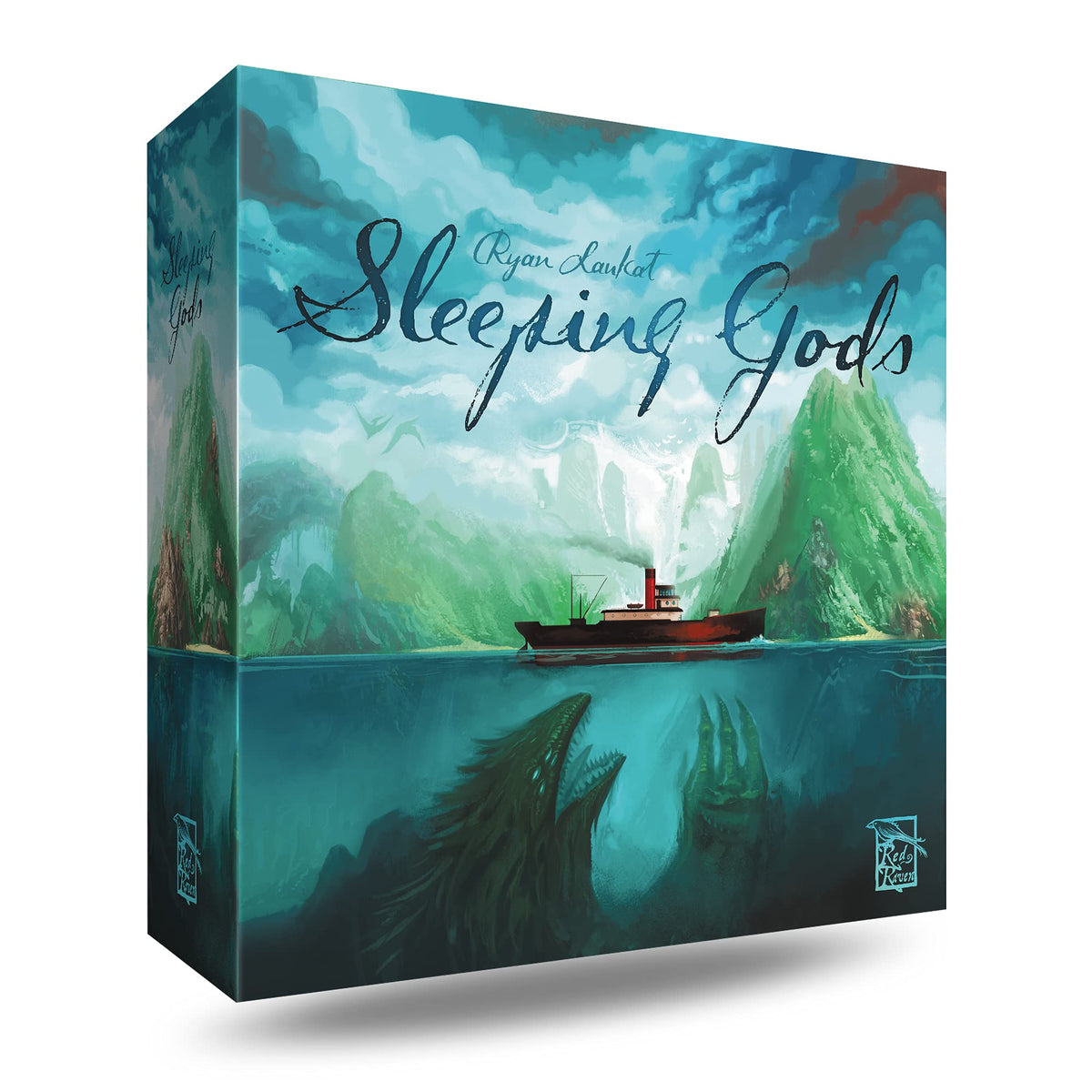 Red Raven Sleeping Gods Board Game - 1–4 Players - Ages 13+