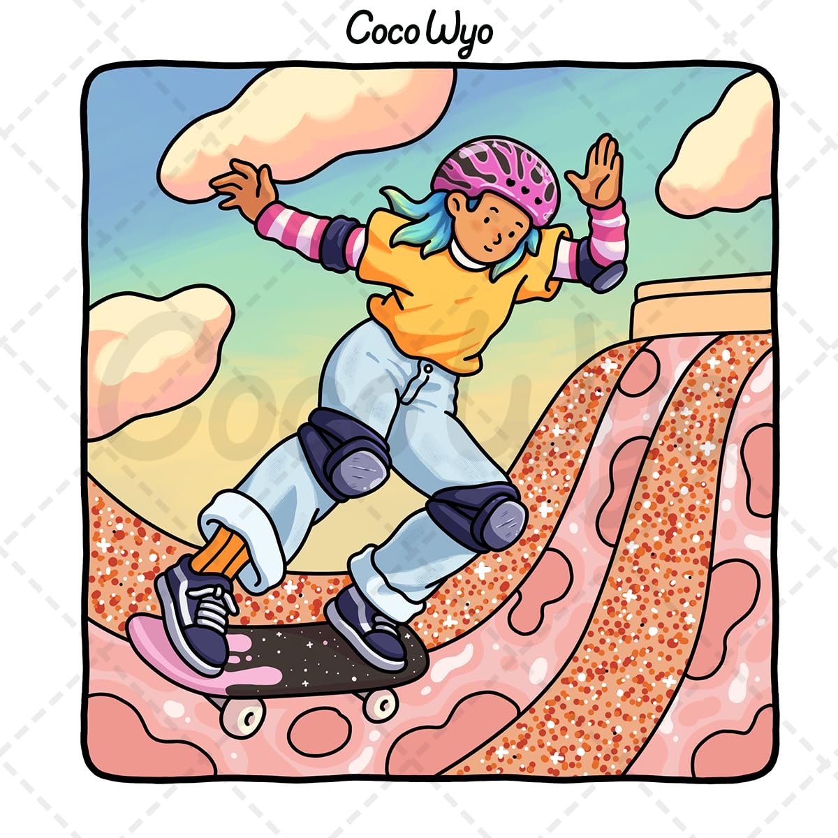 Coco Wyo Girl Moments Vol. 2 Coloring Book - Cute Cozy Scenes for Teens & Adults | Paperback