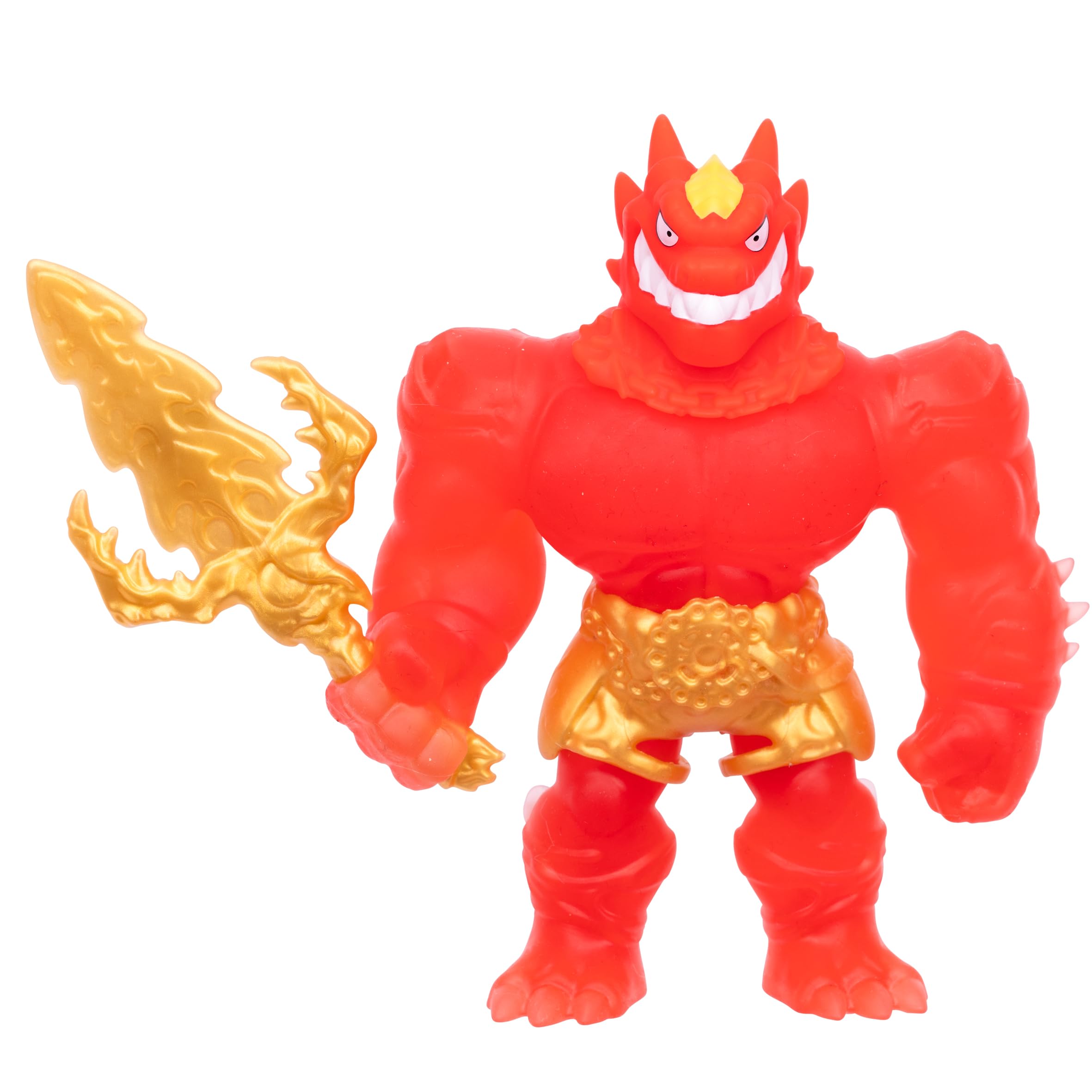 Heroes of Goo Jit Zu Blazagon Stretchy Collectible Action Figure - Stretches Up To 3x Size | Multicolor | Ages 4+