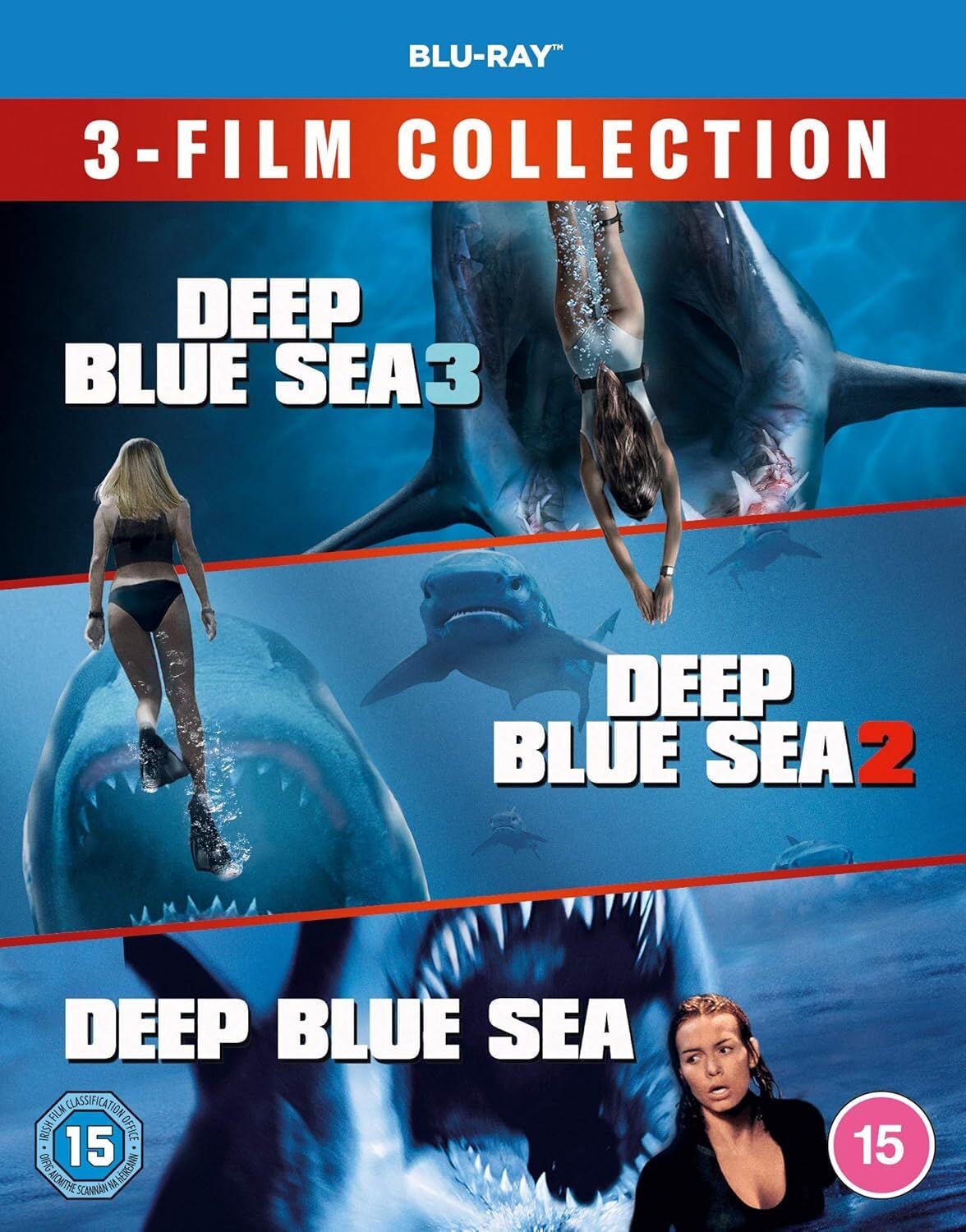 Deep Blue Sea 3-Film Collection [PAL]