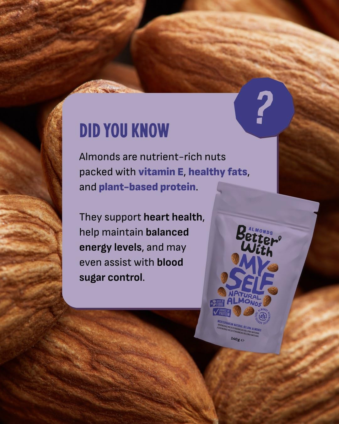 Better With Chilli Almonds - Bold Heat Snack | High Protein, Fibre | 120 g Pack 5