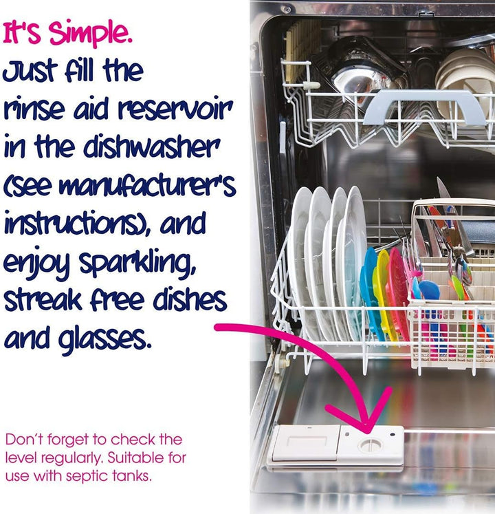 Ecozone Dishwasher Rinse Aid (500ml)