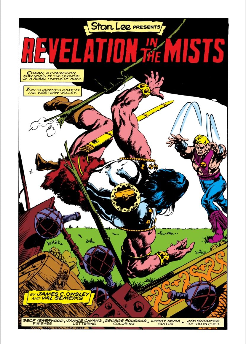 Conan The Barbarian: The Original Comics Omnibus Vol. 8 - Magic & Fantasy Graphic Novel | Hardcover | 624 Pages